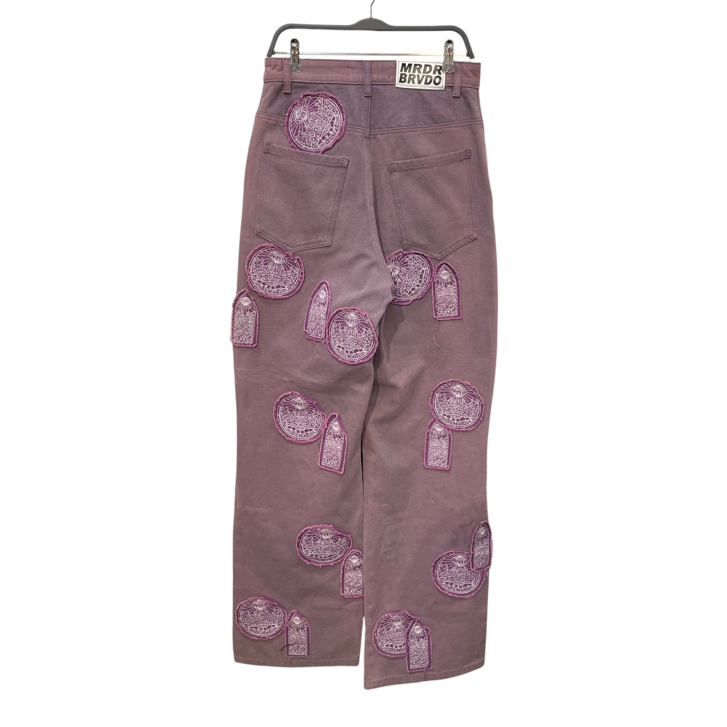 WHO DECIDES WAR/Cargo Pants/30/Cotton/PPL/Graphic/Patch Dual Pocket view 2