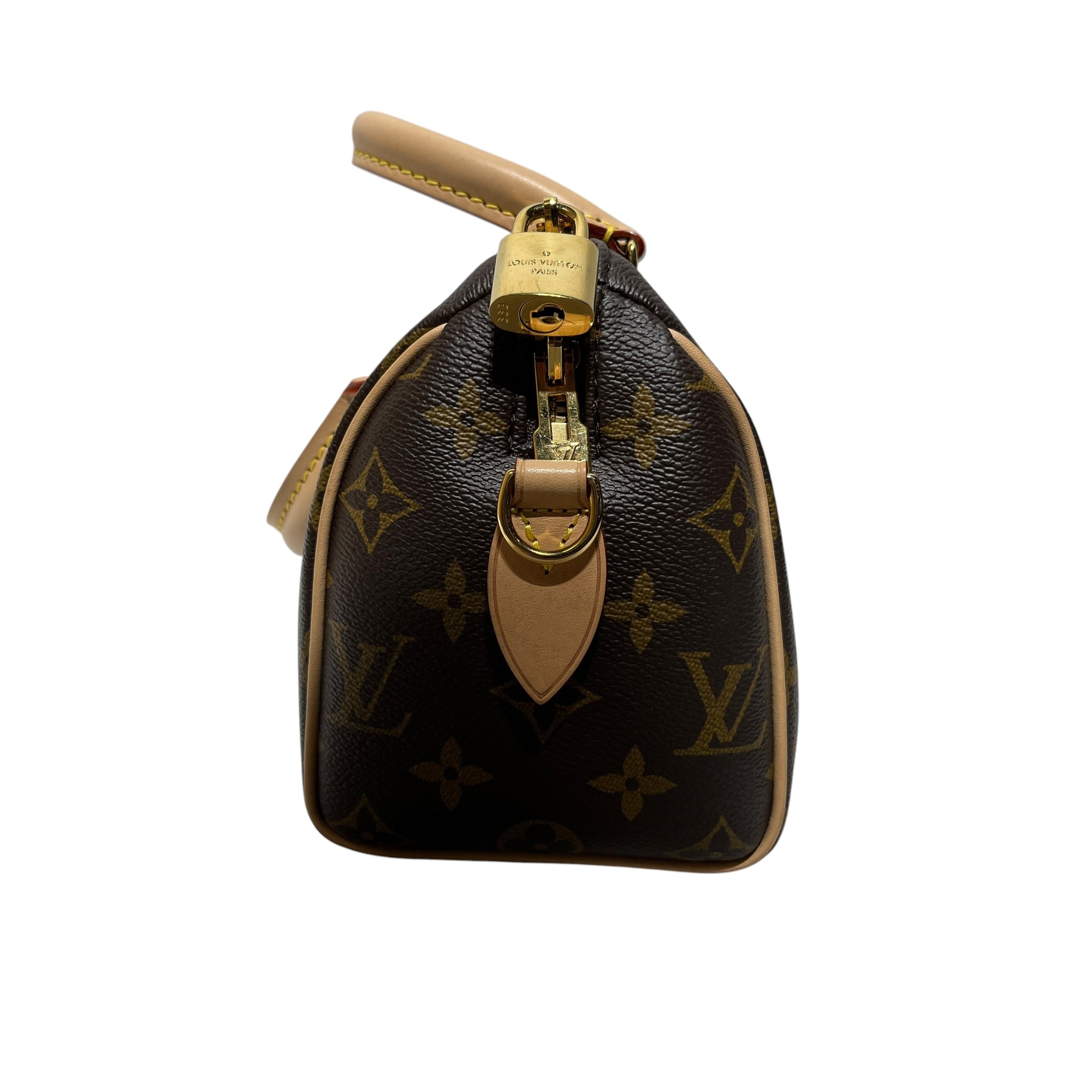 LOUIS VUITTON/Cross Body Bag/Monogram/BRW/SPEEDY 20 view 4