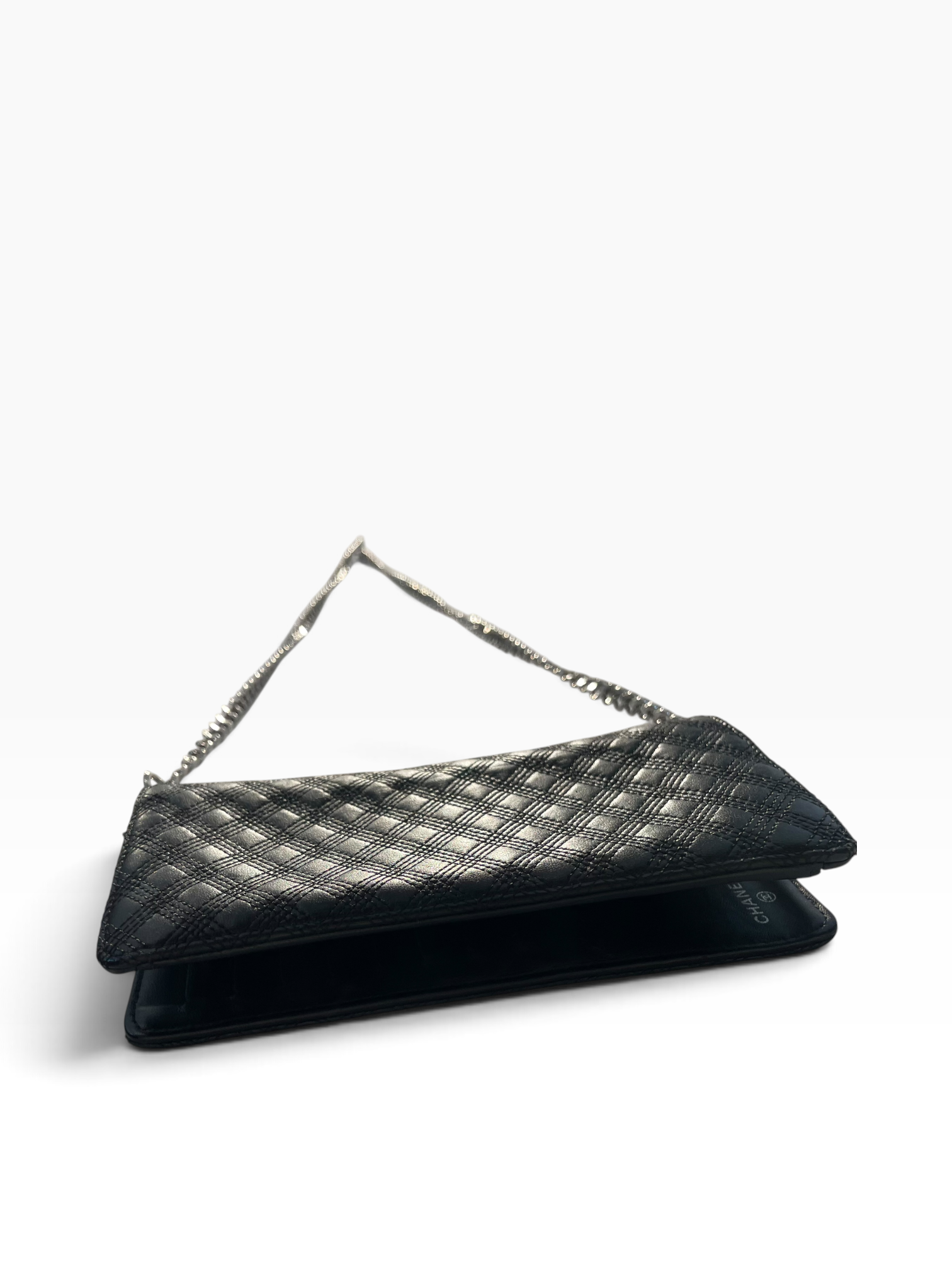 CHANEL/Wallet/Leather/BLK/L's/Chain Wallet Bag view 3