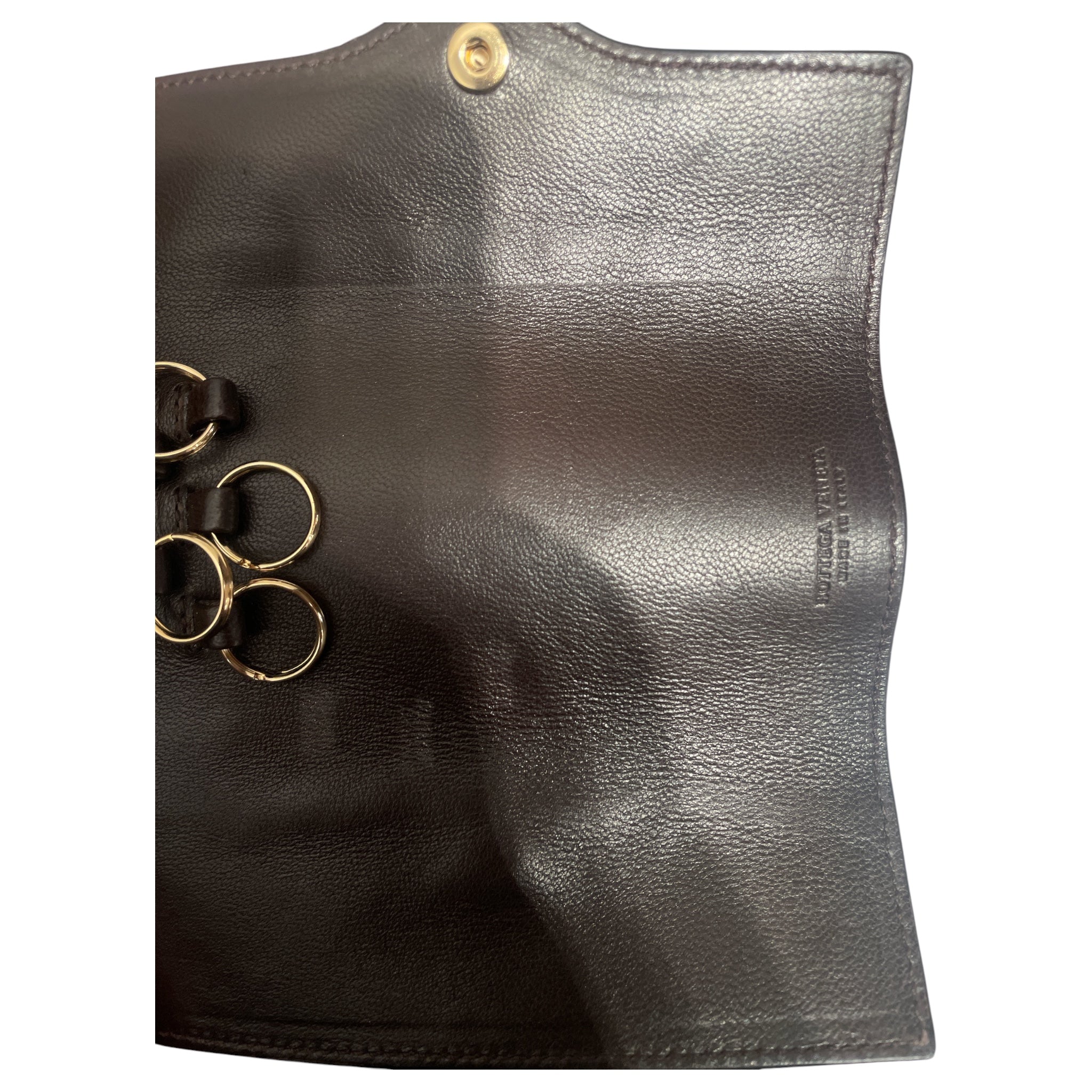 BOTTEGA VENETA/Key Holder/Leather/BRW/M's/Intrecciato key case view 3