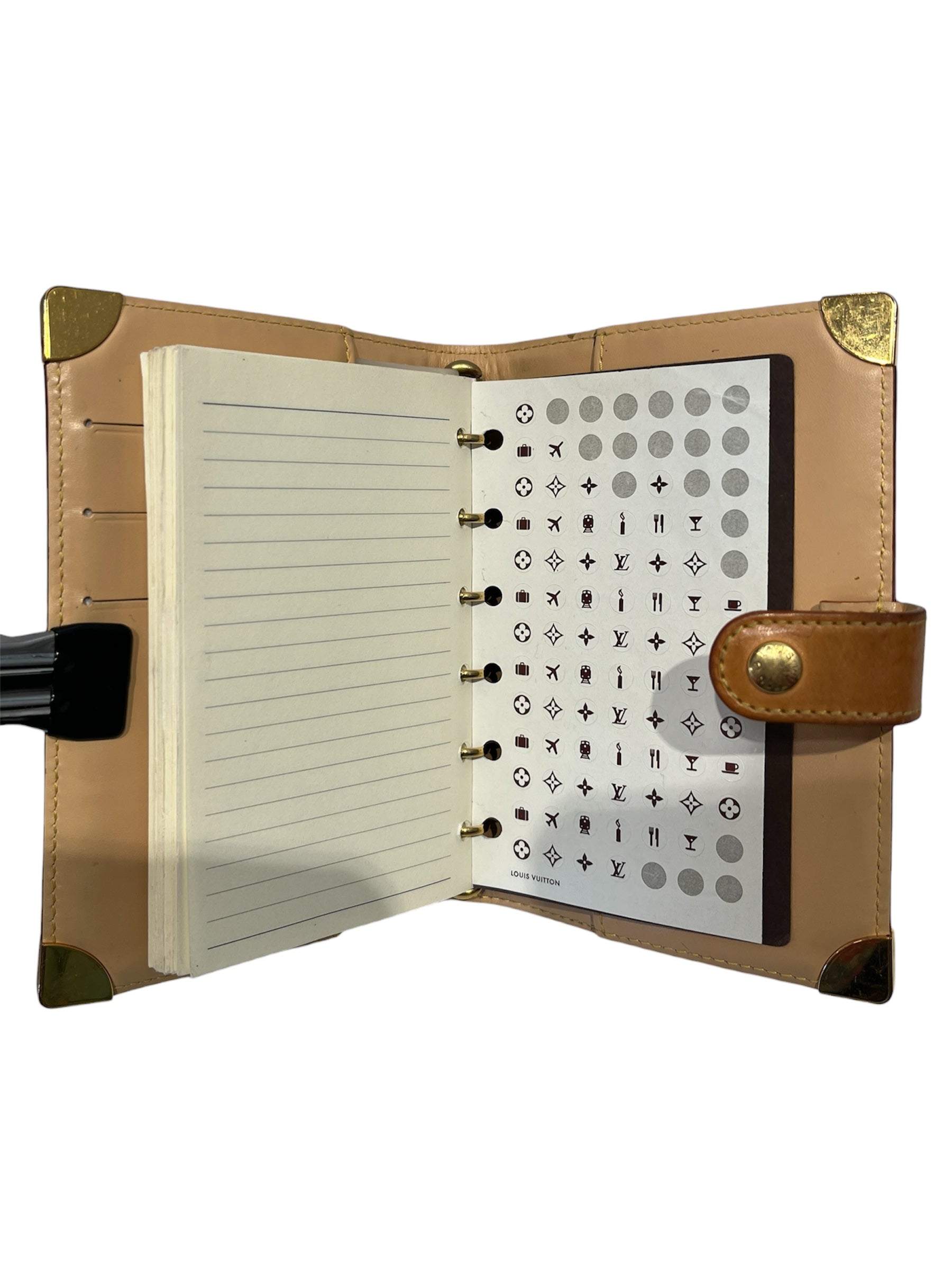LOUIS VUITTON/Wallet/Monogram/Leather/WHT/T.MURAKAMI AGENDA PLANNER view 6