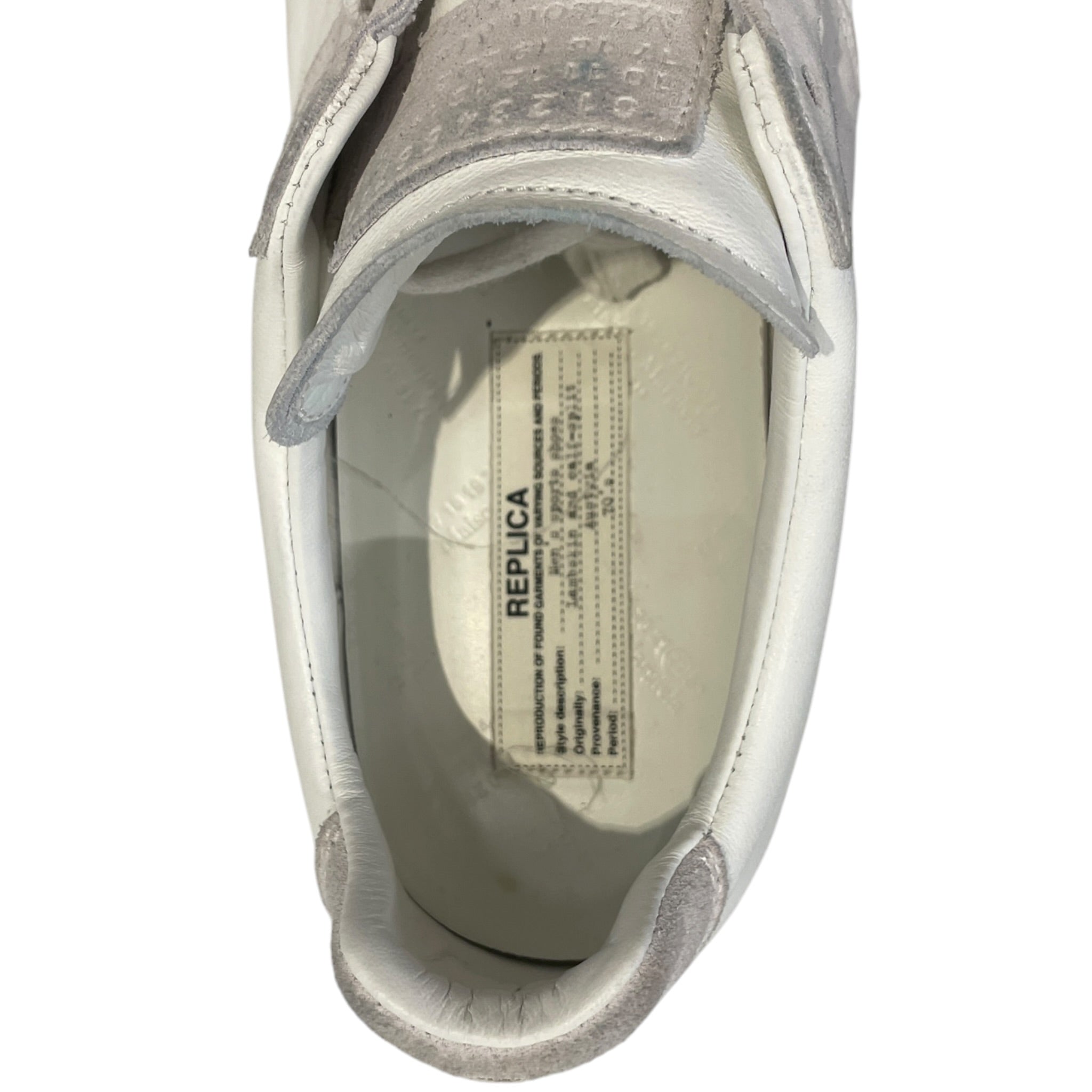 Maison Margiela/Low-Sneakers/US 12/WHT/MAISON MARGIELA REPLICA LOWTOP view 3