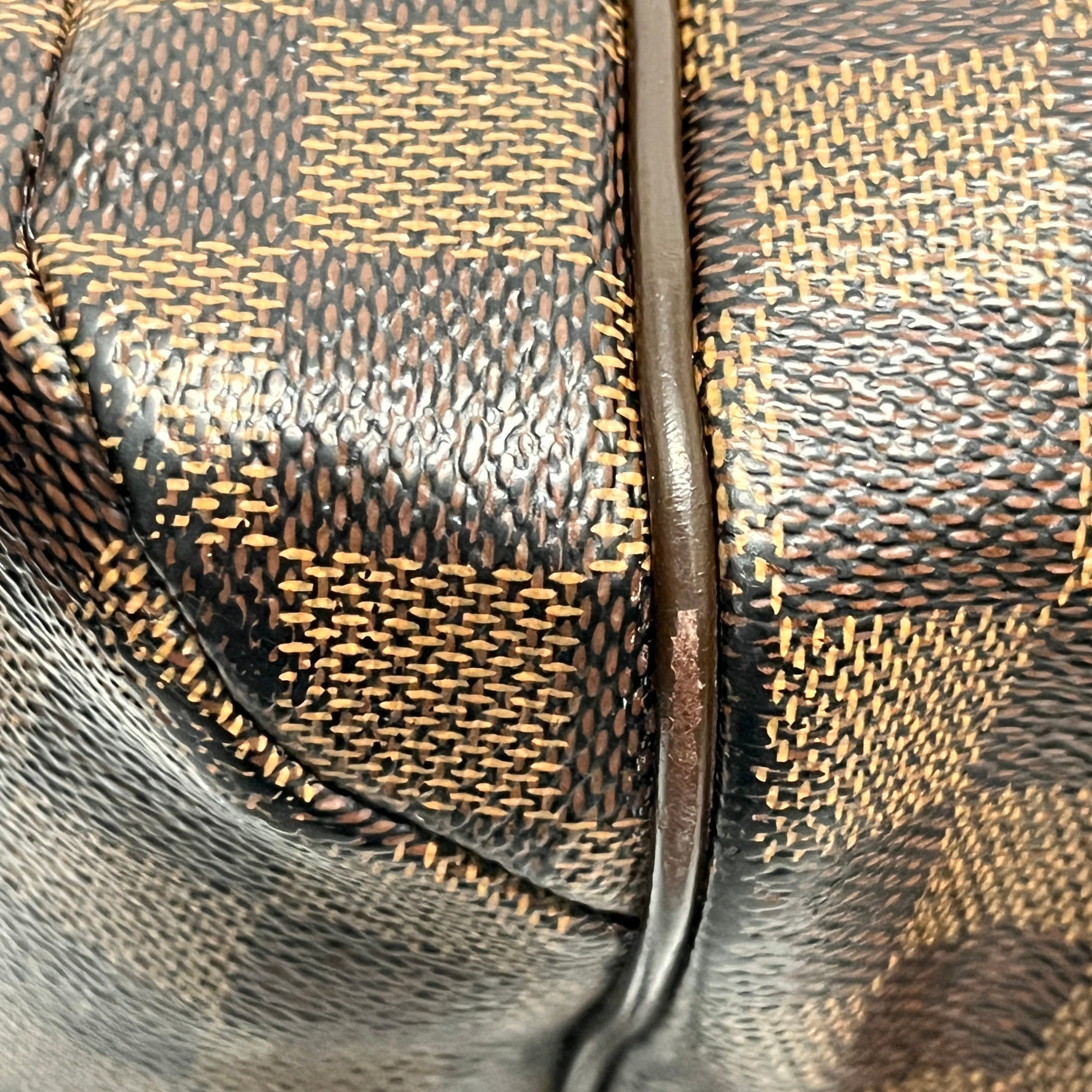 LOUIS VUITTON/Hand Bag/Monogram/Leather/BRW/TOTALLY MM DAMIER EBENE view 11