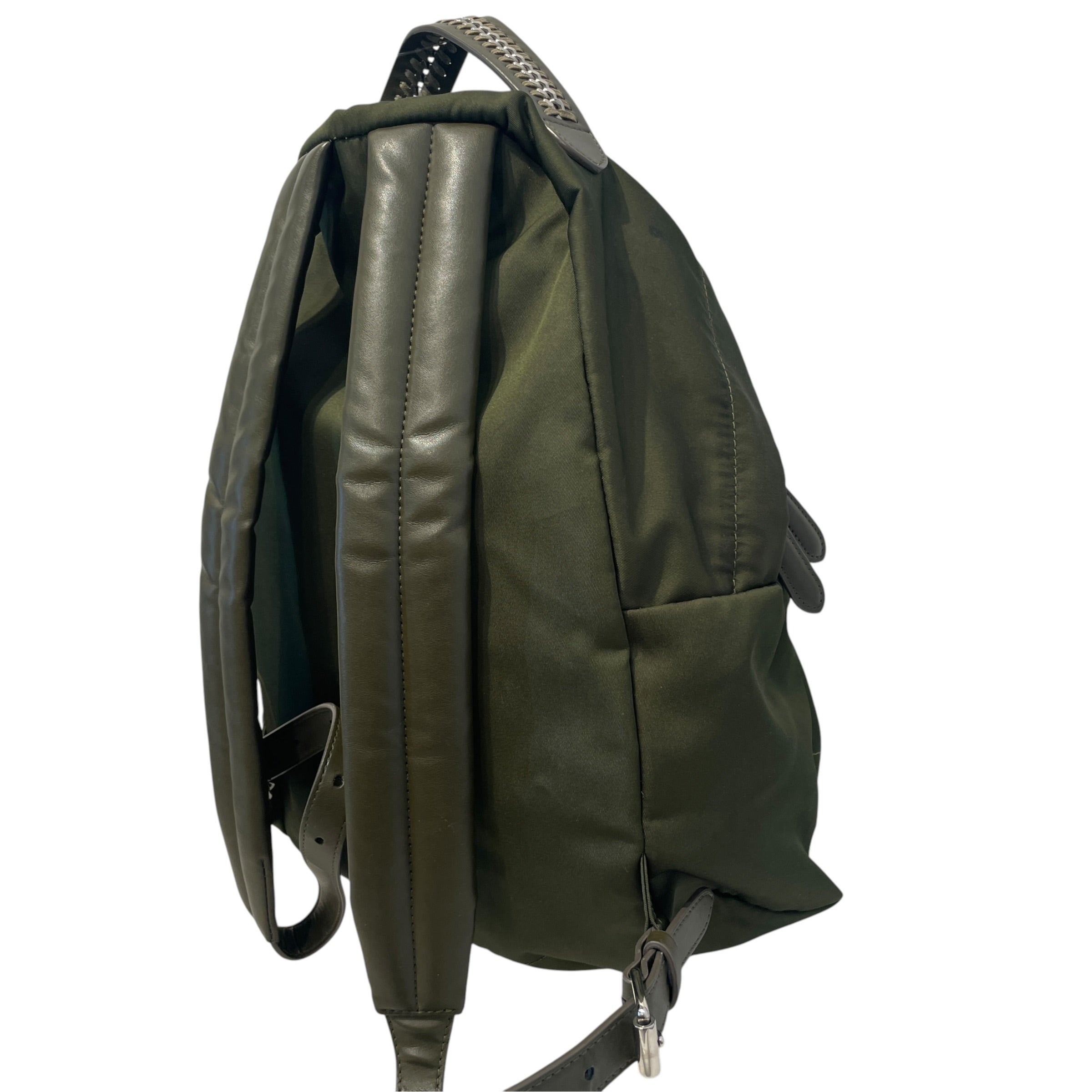 STELLAMcCARTNEY/Backpack/Nylon/GRN/Falabella Go BackPack view 4