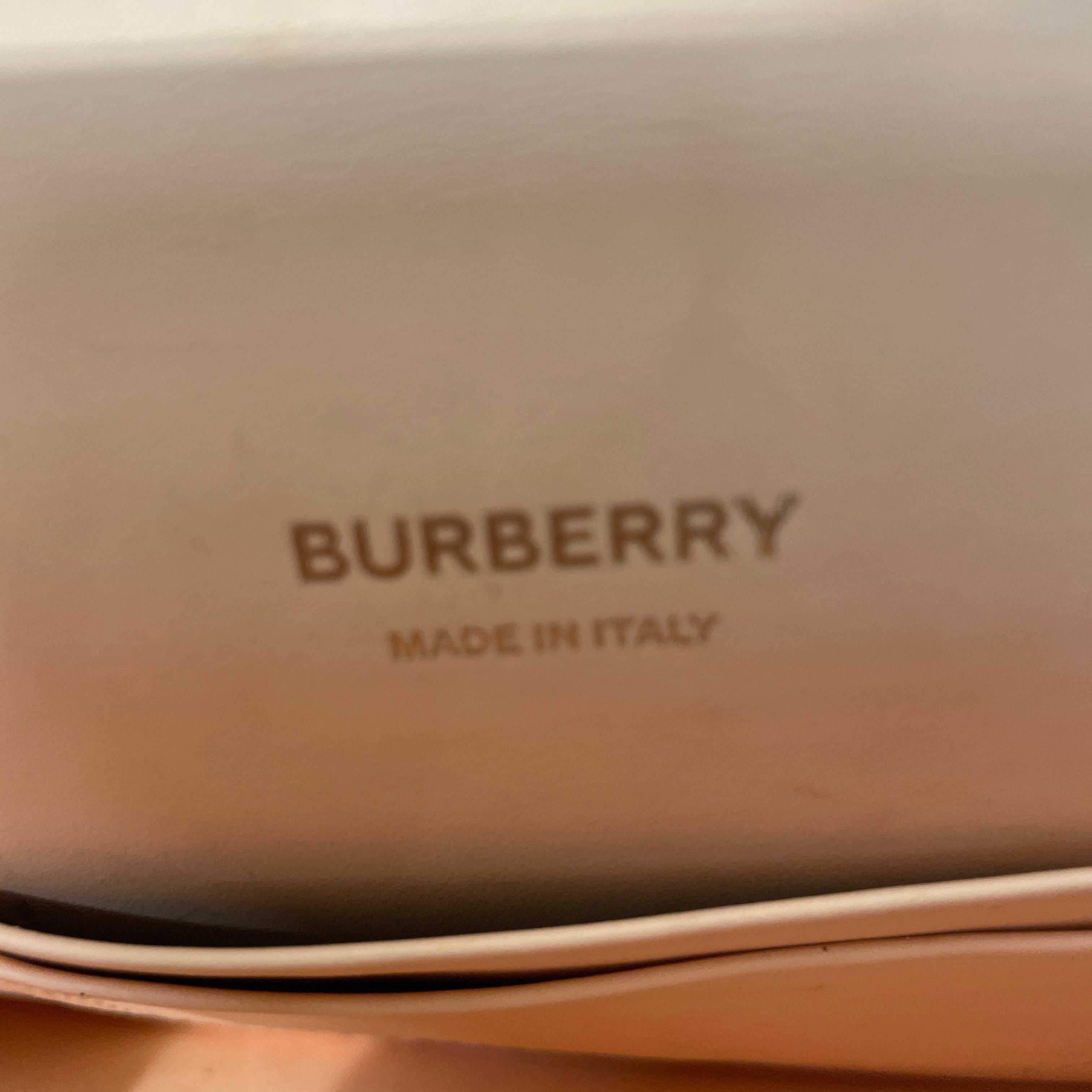 BURBERRY LONDON/Hand Bag/Leather/PNK/TB view 4
