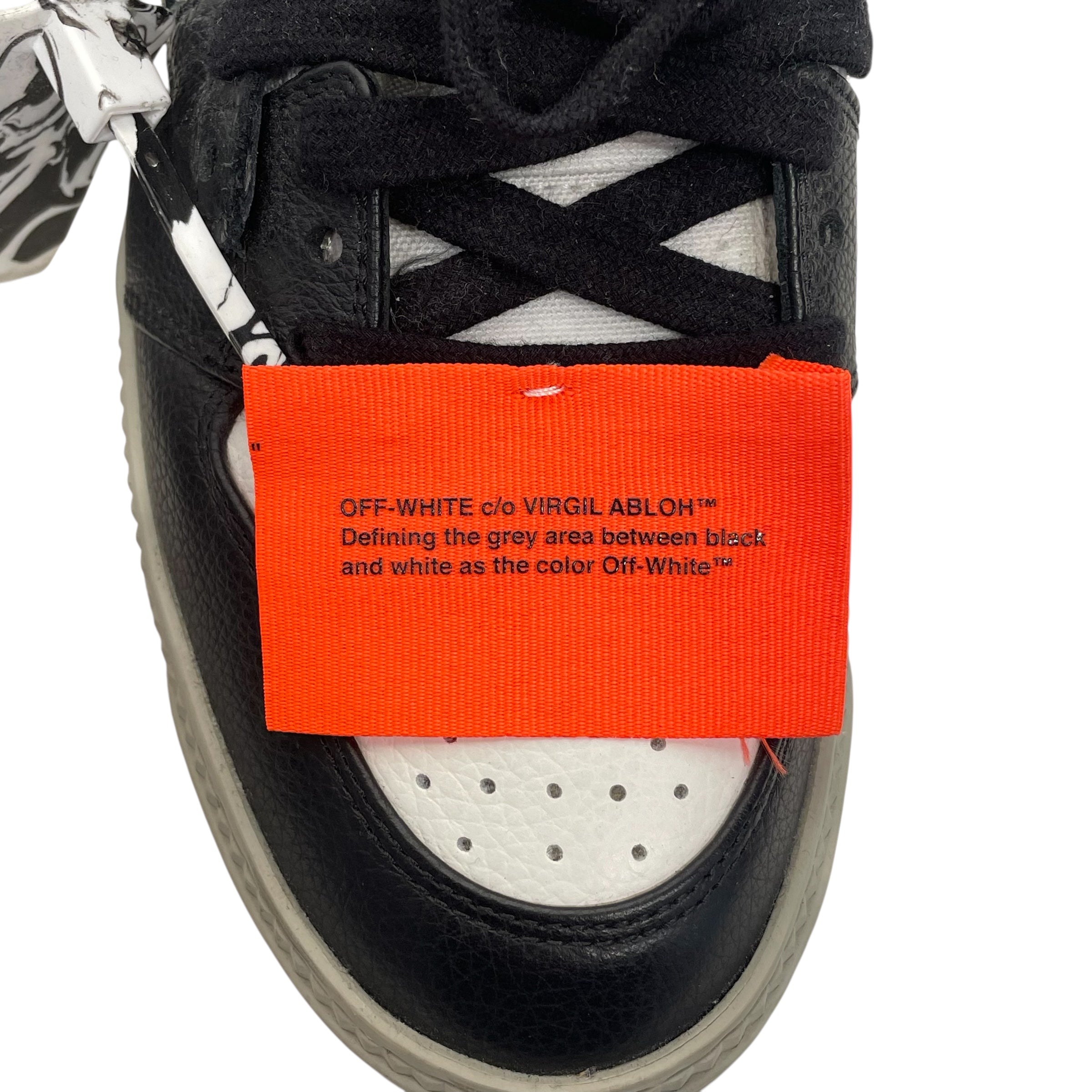 OFF-WHITE/Hi-Sneakers/EU 39/Suede/BLK/3.0 Court Sneakers view 3