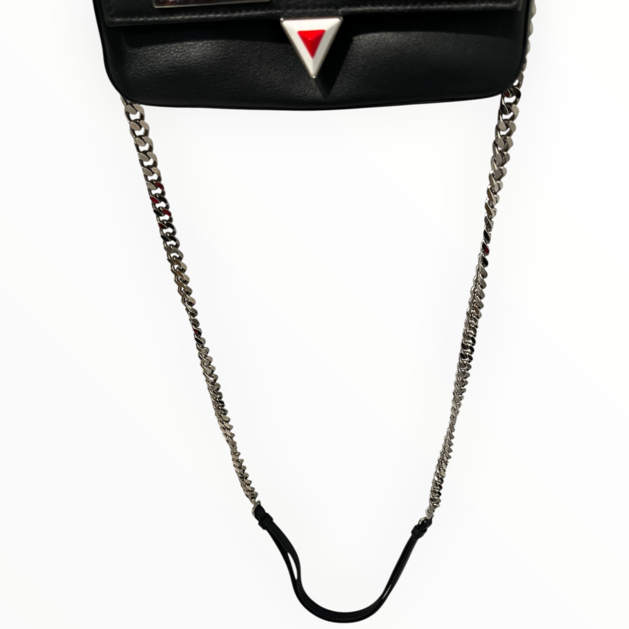 FENDI/Bag/Leather/BLK/DOUBLE BAGUETTE MINI FACE view 8