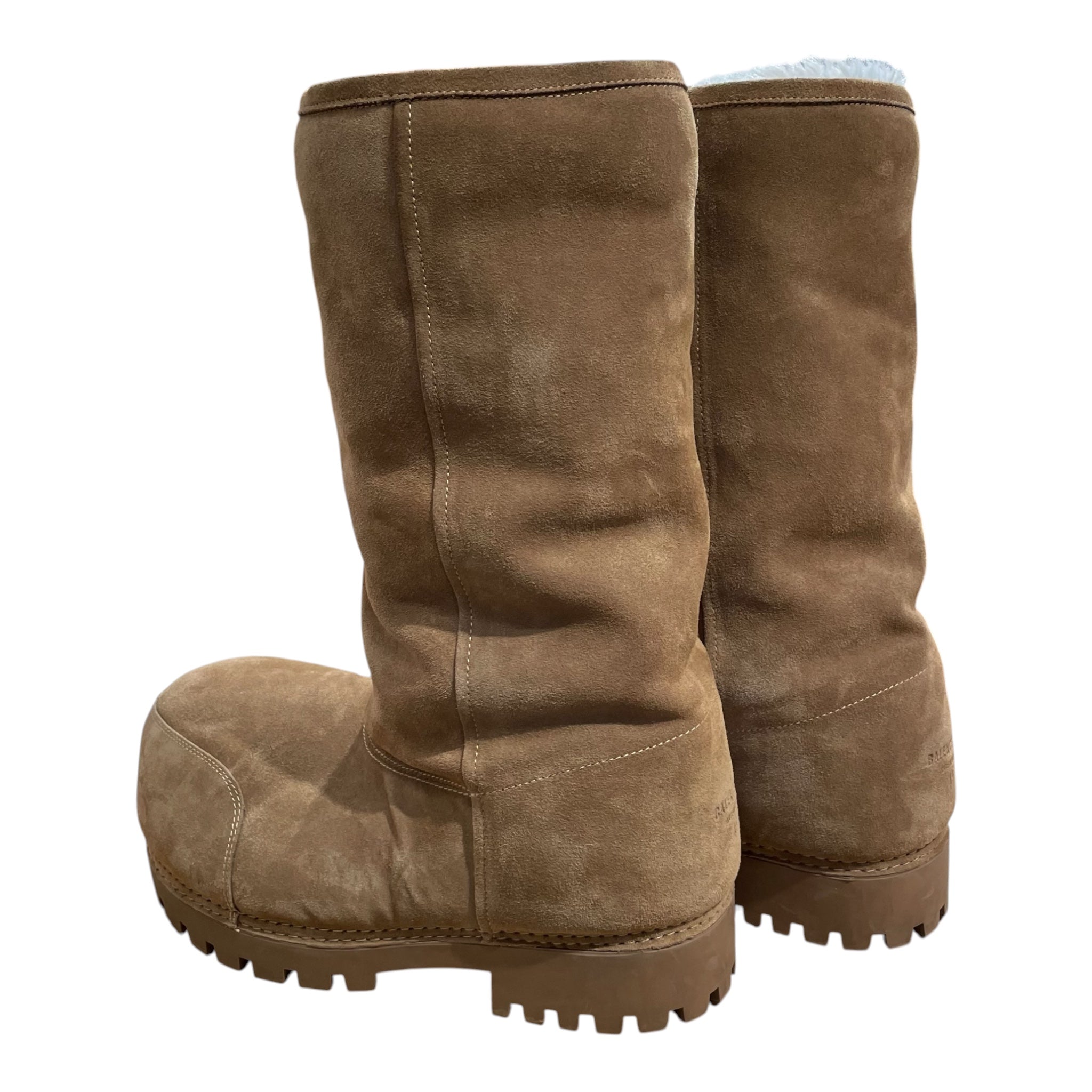 BALENCIAGA/Boots/US 8/Fur/CML/Alaska Fur Boots Tall / 41 view 2