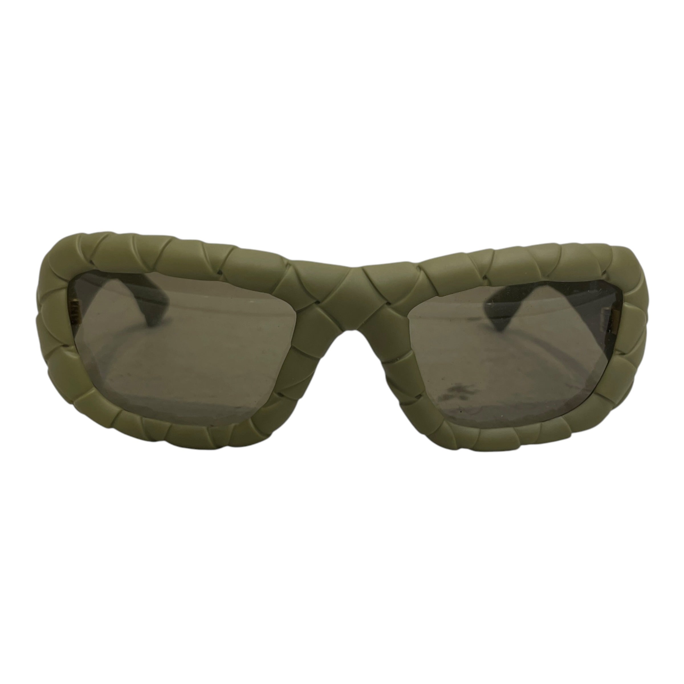 BOTTEGA VENETA/Sunglasses/Plastic/GRN/L's/INTRECCIATO SHADES