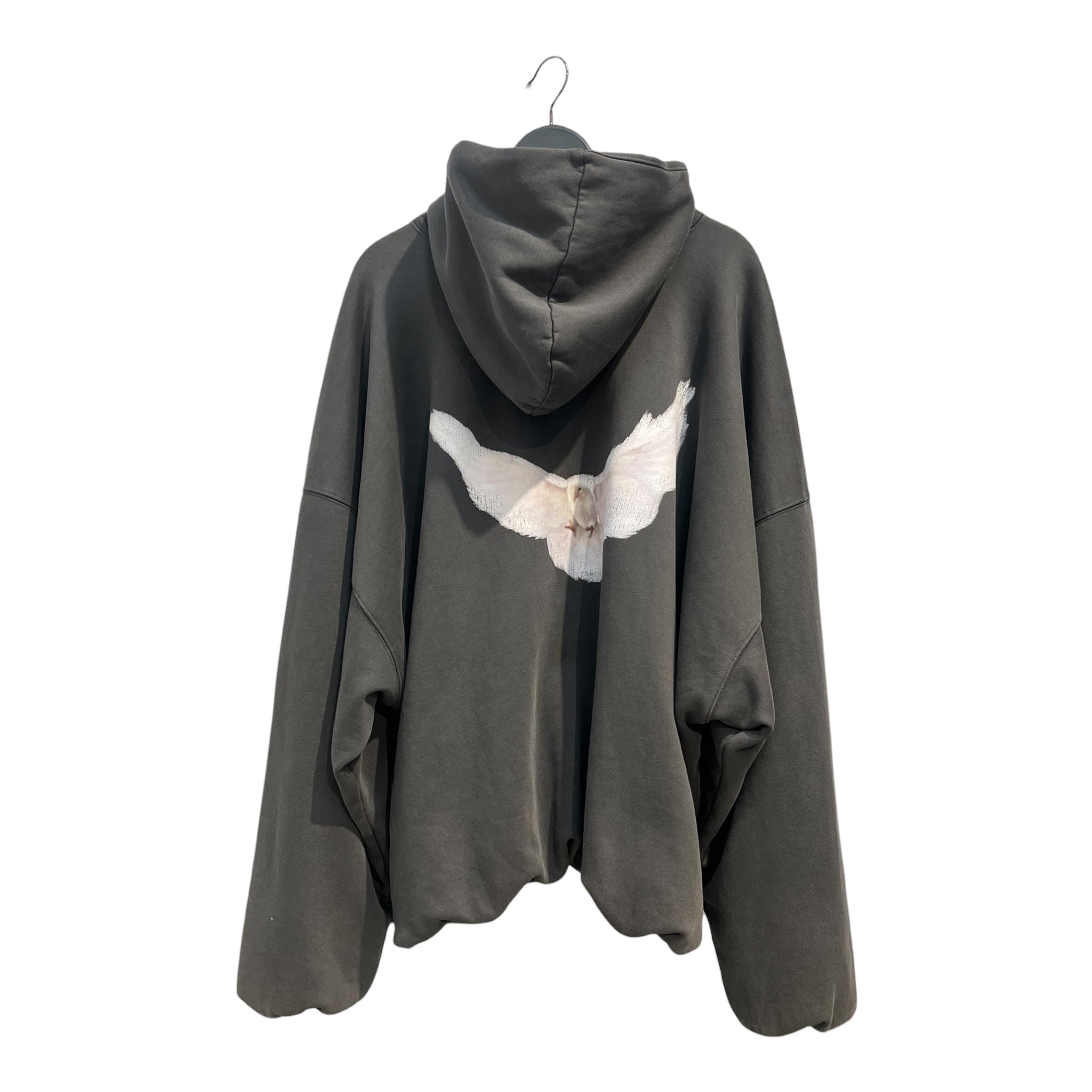 YEEZY GAP ENGINEERED BY BALENCIAGA/Hoodie/XXL/Cotton/GRY/GAP DOVE HOODIE view 2