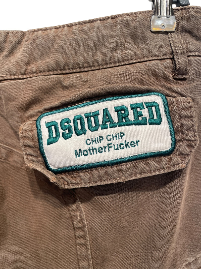 DSQUARED2/Cargo Pants/46/Cotton/BRW/&