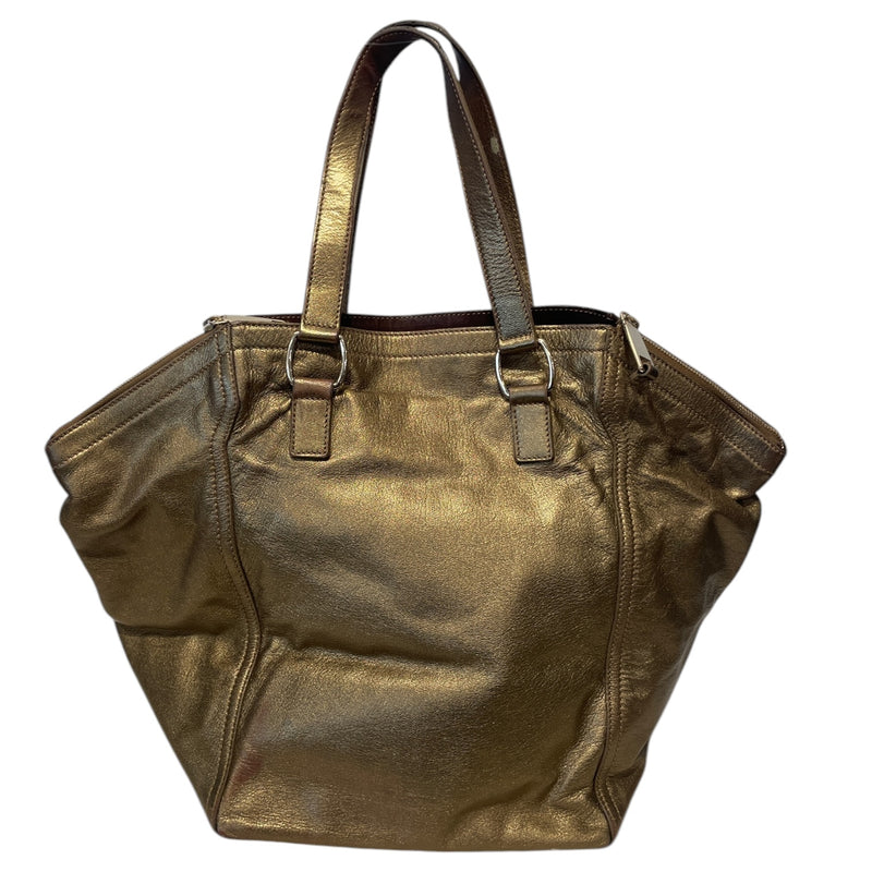 YVES SAINT LAURENT/Tote Bag/Leather/GLD/