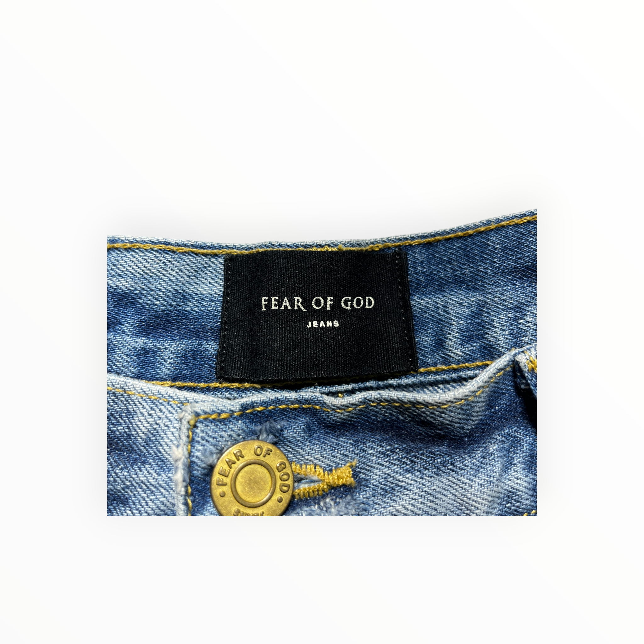 FEAR OF GOD/Skinny Pants/36/Denim/BLU/Holy Water Selvedge Jeans view 3