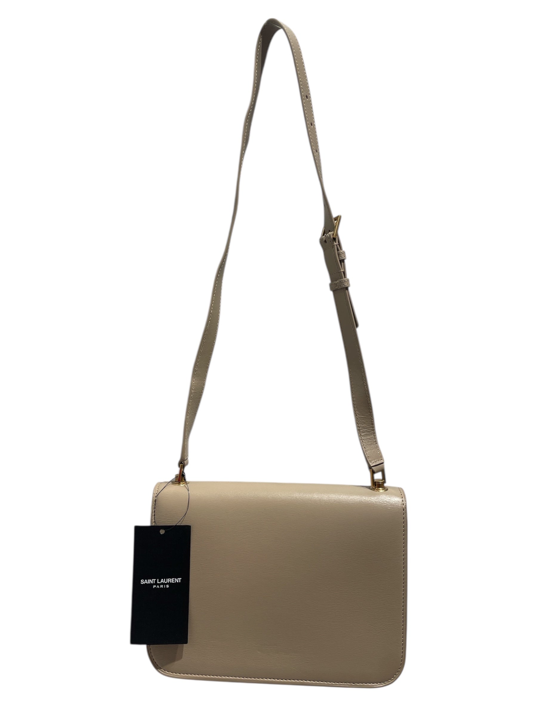 SAINT LAURENT/Cross Body Bag/Leather/CRM/La Carre view 2