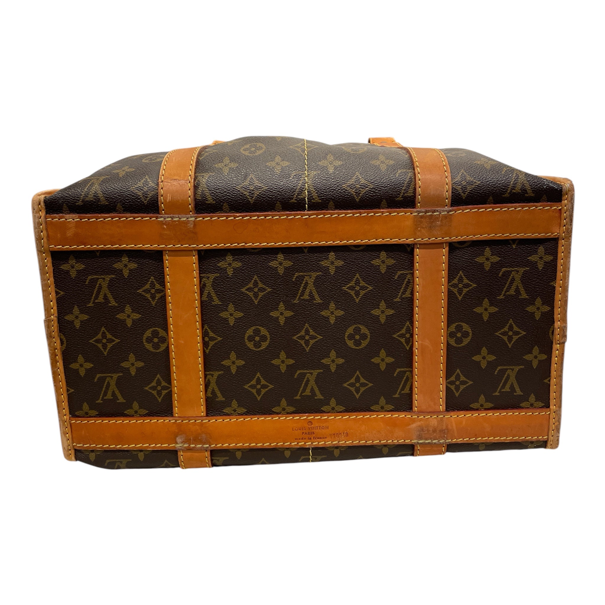 LOUIS VUITTON/Hand Bag/Monogram/Leather/BRW/SAC CHIEN 40 view 3