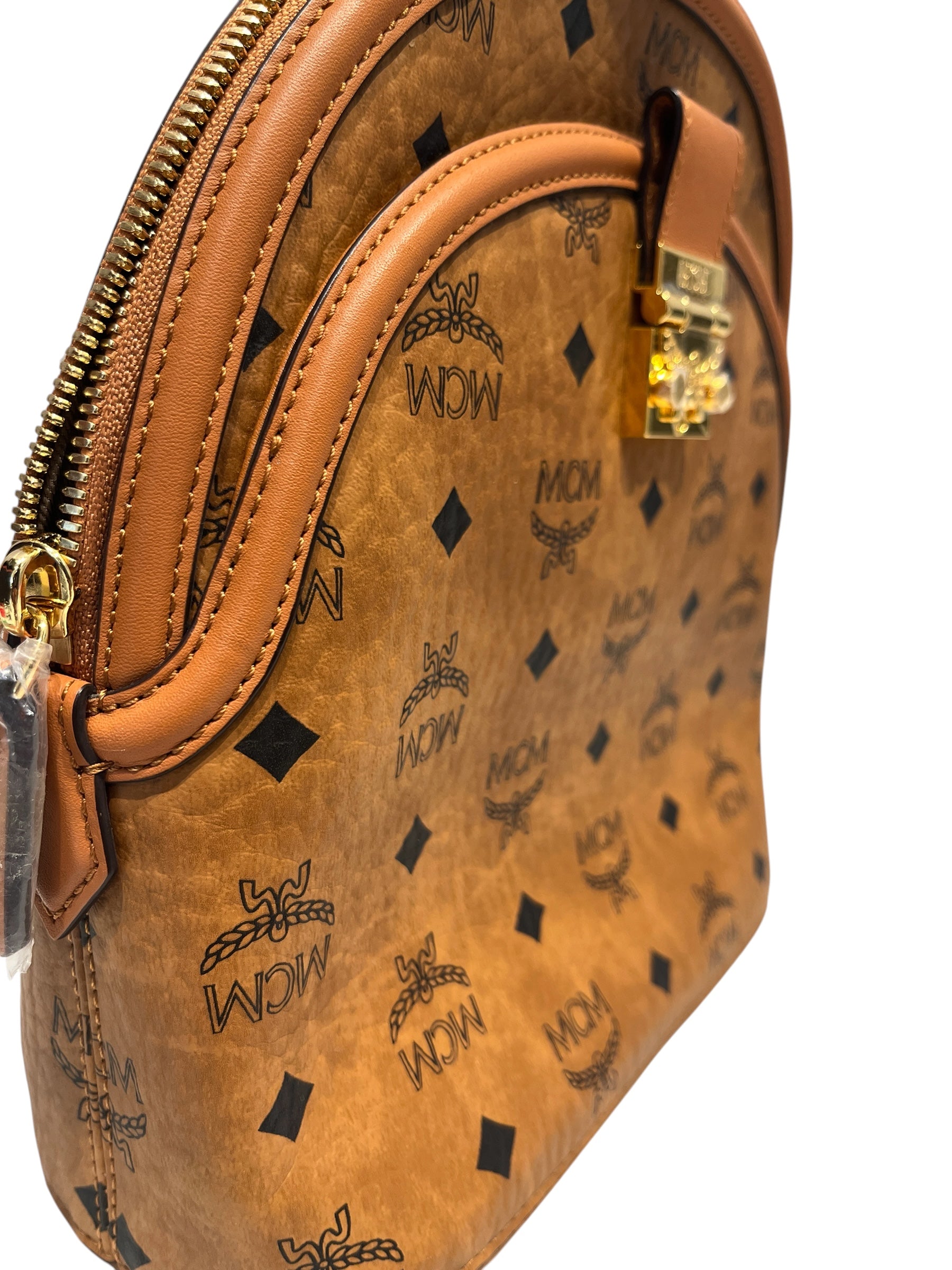 MCM/Backpack/All Over Print/Leather/CML/ view 6