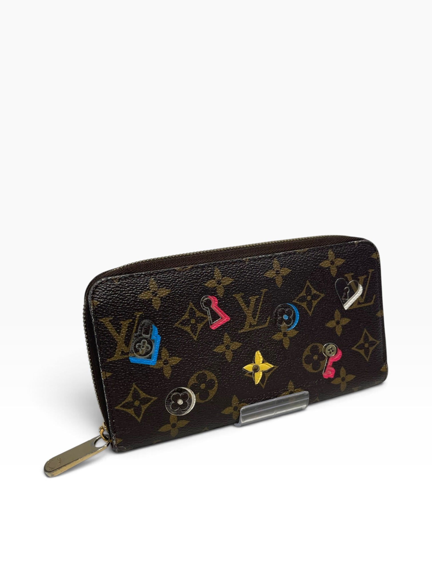 LOUIS VUITTON/Long Wallet/Monogram/BRW/L's/lovelock zippy view 1