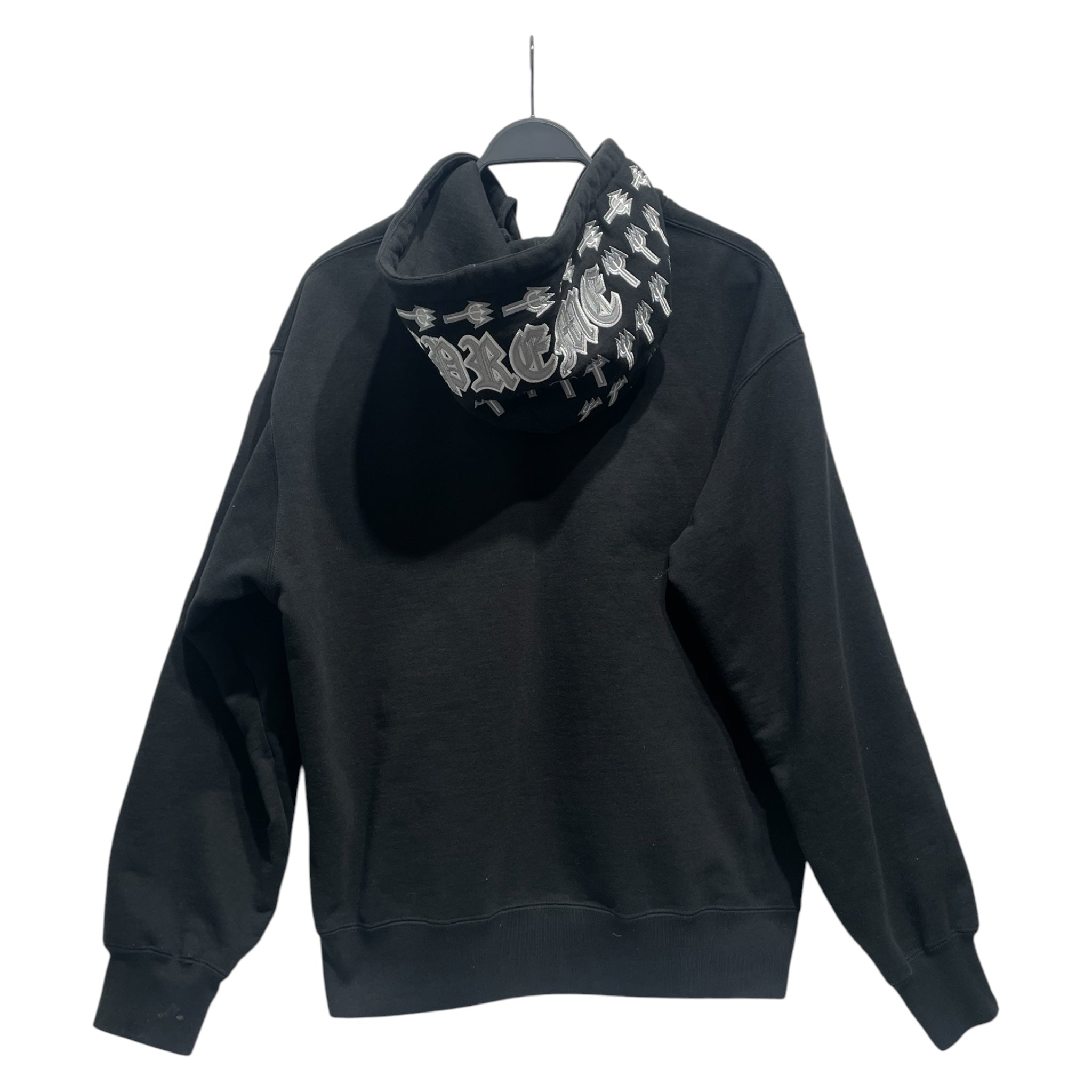 Supreme/Zip Up Hoodie/M/Cotton/BLK/League Champs Zip Up Hoodie view 2