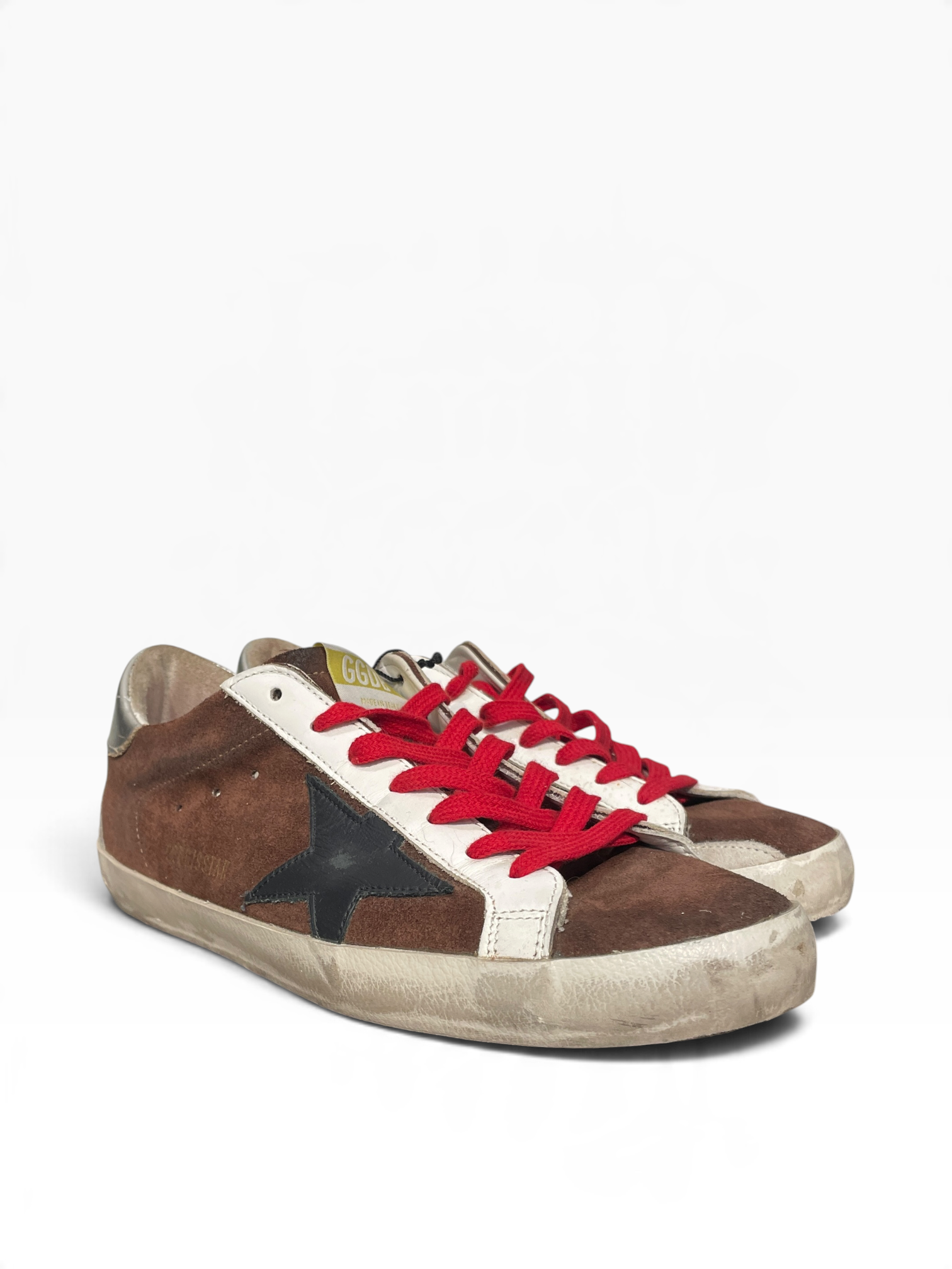 GOLDEN GOOSE/Low-Sneakers/EU 40/Suede/BRW/SUPER STAR view 1