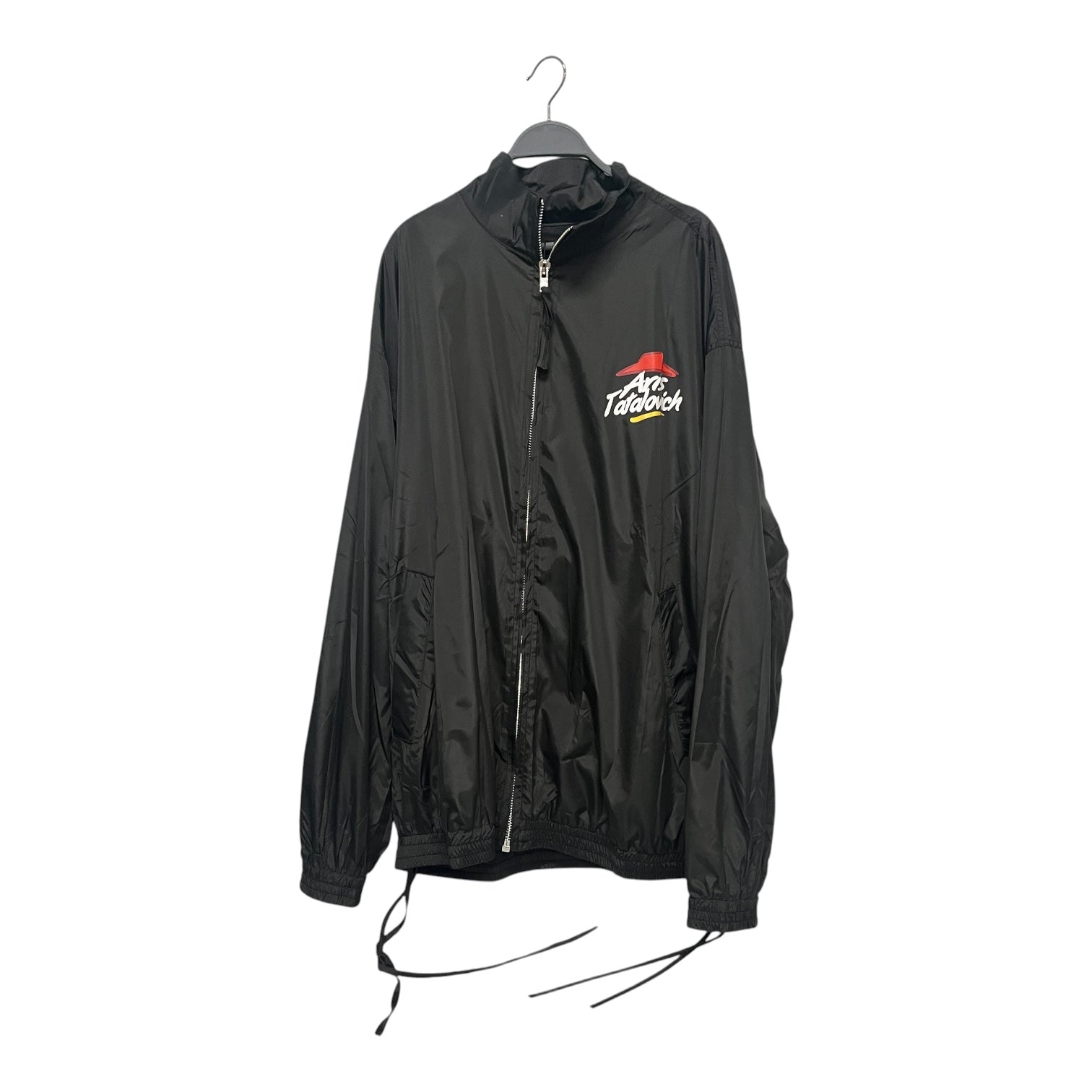 ARIS TATALOVICH/Windbreaker/L/Nylon/BLK/PIZZA HUT LOGO WINDBRKER view 1