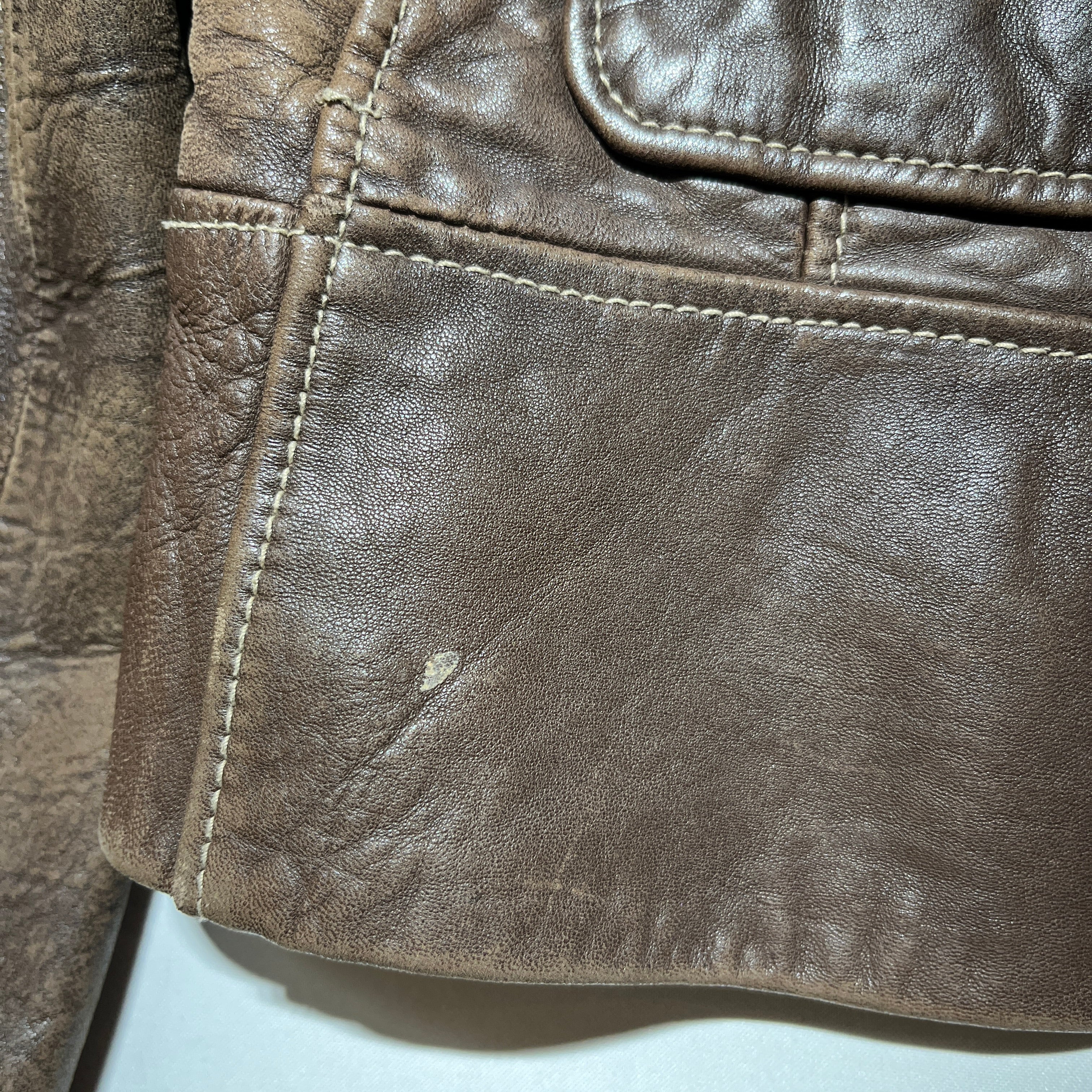 Wilsons Leather/Leather Jkt/M/Leather/BRW/GREAT PATINA view 7