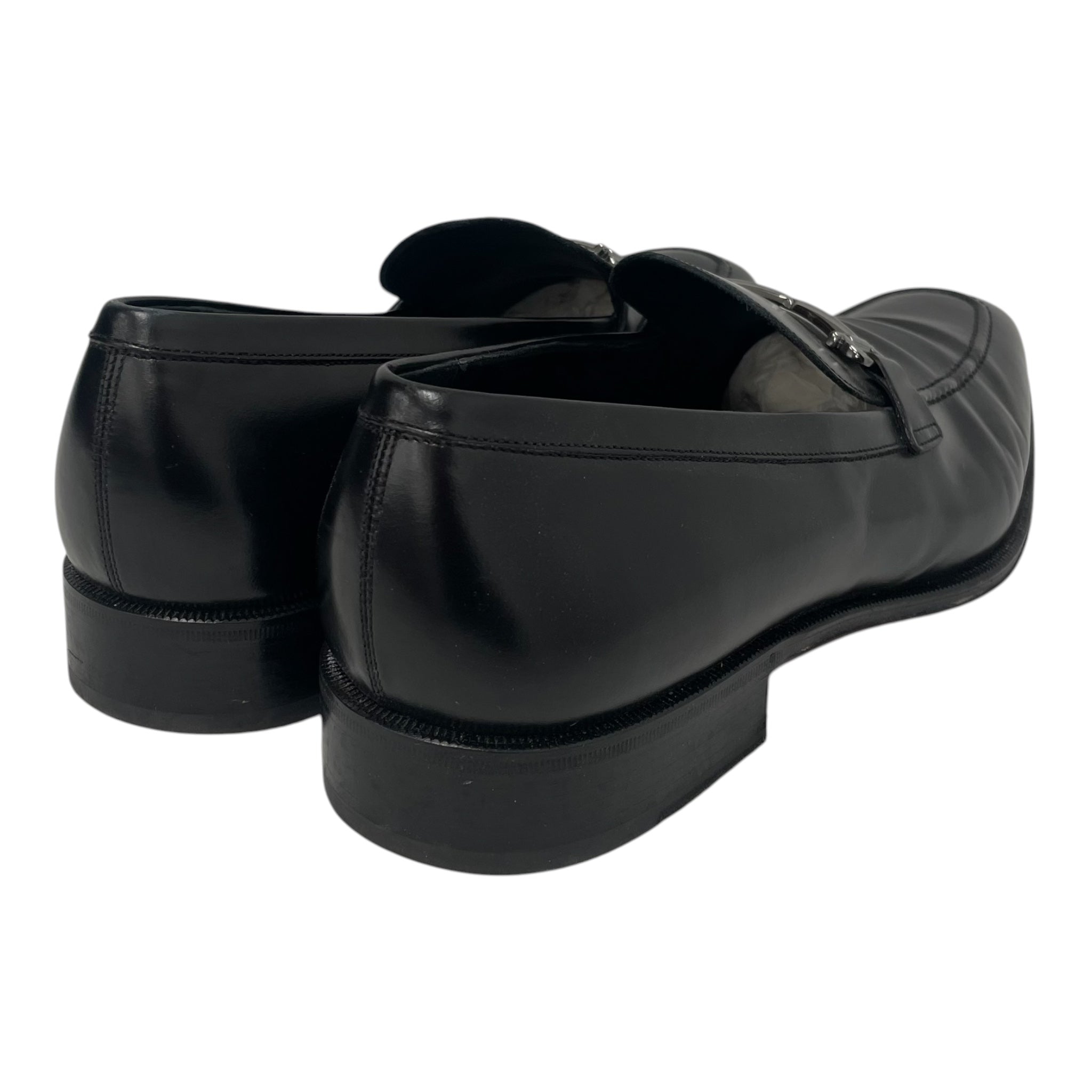 Salvatore Ferragamo/Loafers/US 12/Leather/BLK/ view 3