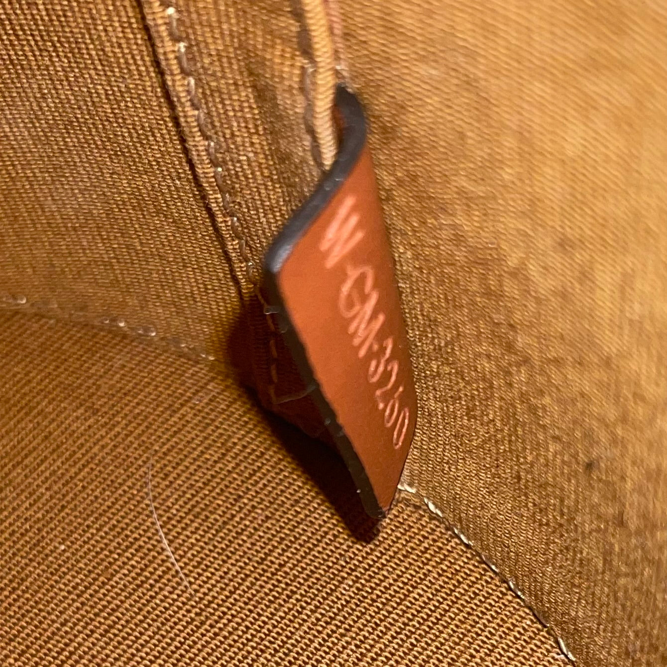 CELINE/Bag/Monogram/Leather/BRW/ROUND CELINE TAMBOUR BAG view 8