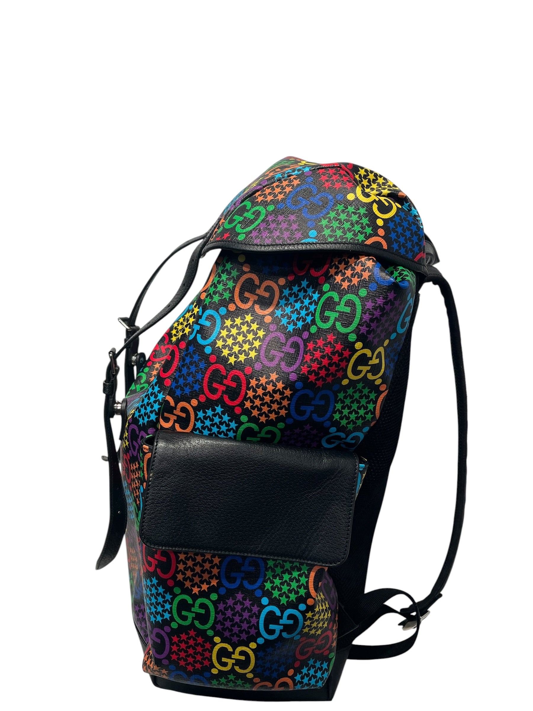 GUCCI/Backpack/All Over Print/Leather/MLT/GG Psychedelic Backpack view 2