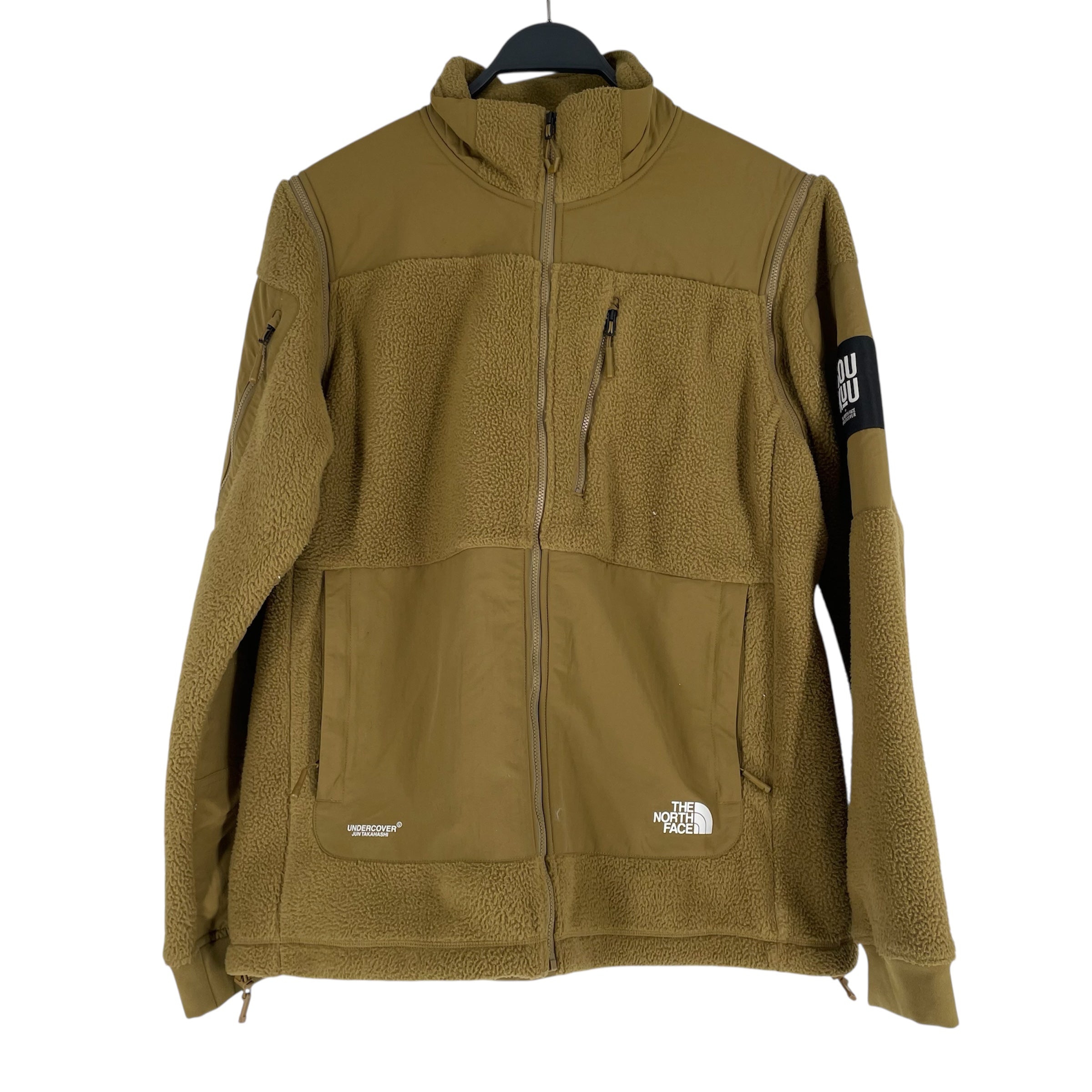 UNDERCOVER/Fleece Jkt/L/Khaki/Polyester/ns2g4203 view 1