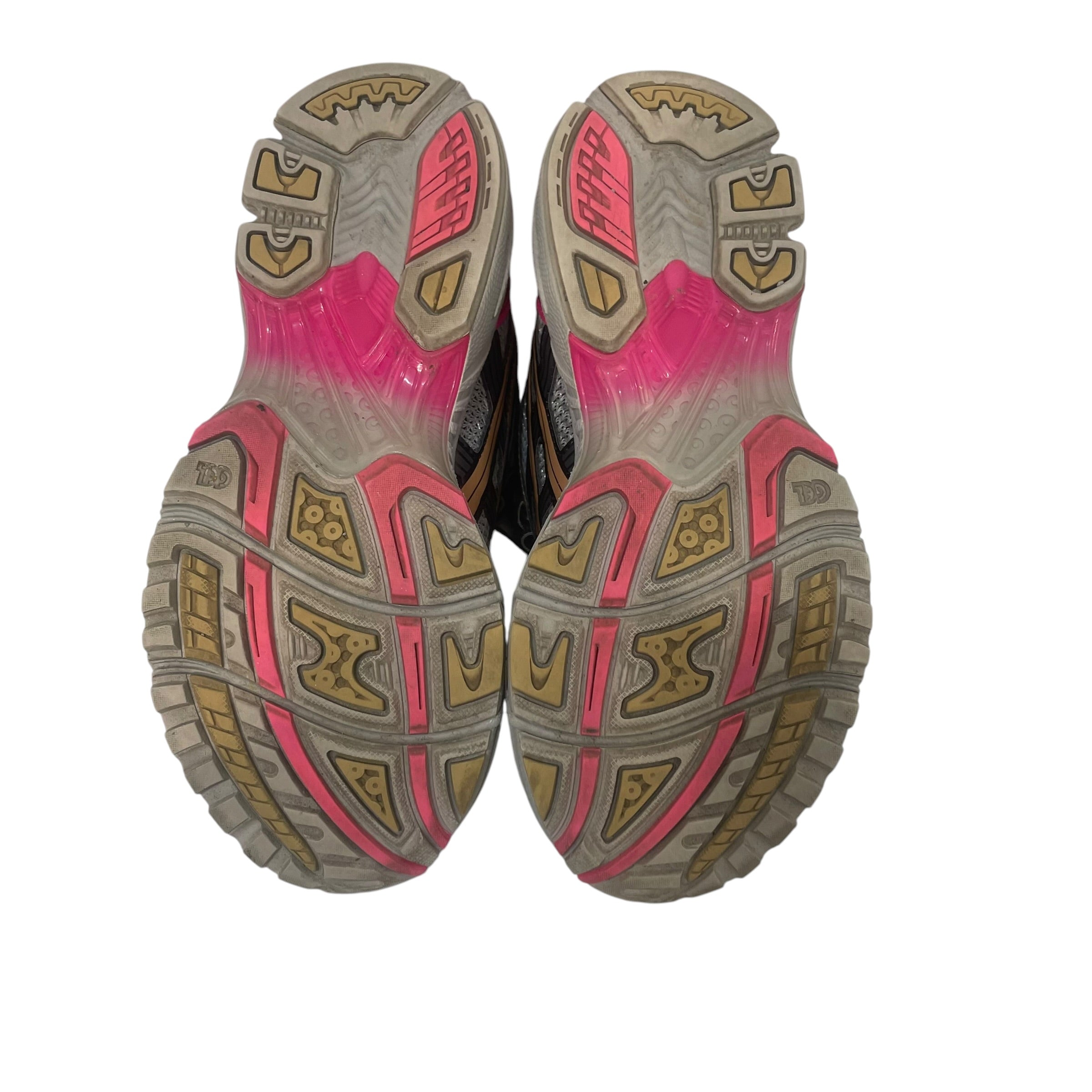 ASICS/Kiko Kostadinov/Low-Sneakers/US 8/Border/Cotton/PNK/1202A127 view 4