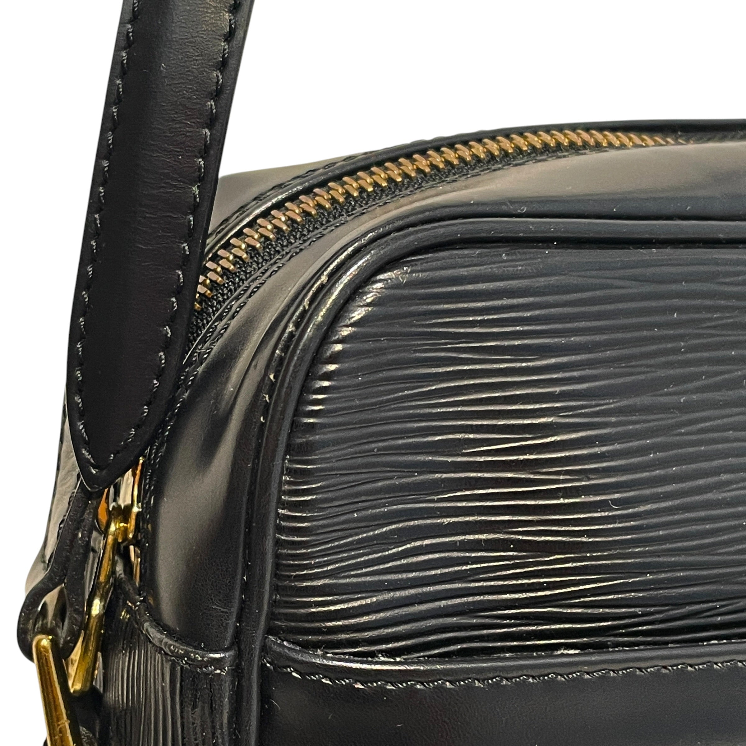 LOUIS VUITTON/Cross Body Bag/Leather/BLK/Trocadero 24 Cross body Bag view 7