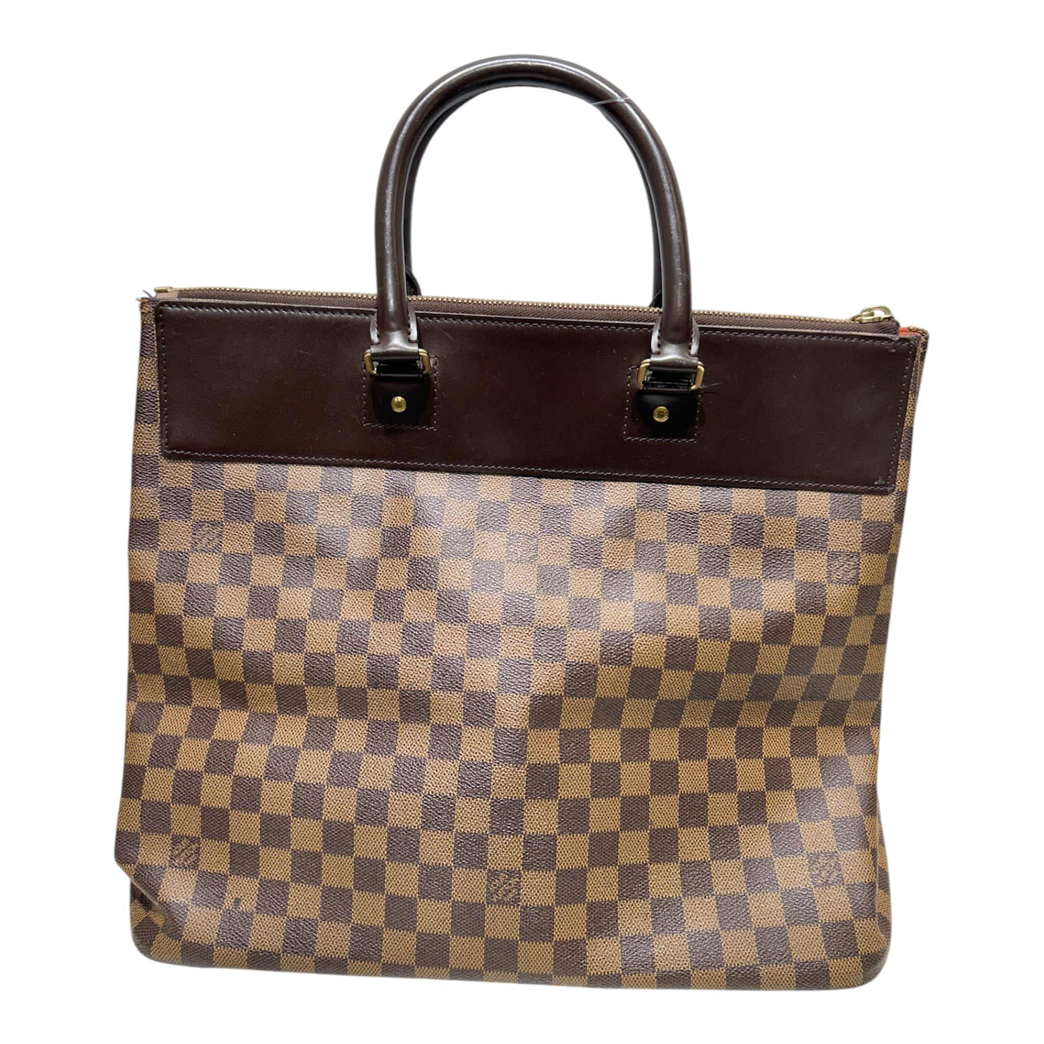 LOUIS VUITTON/Tote Bag/All Over Print/Leather/BRW/DAMIER EBENE view 2