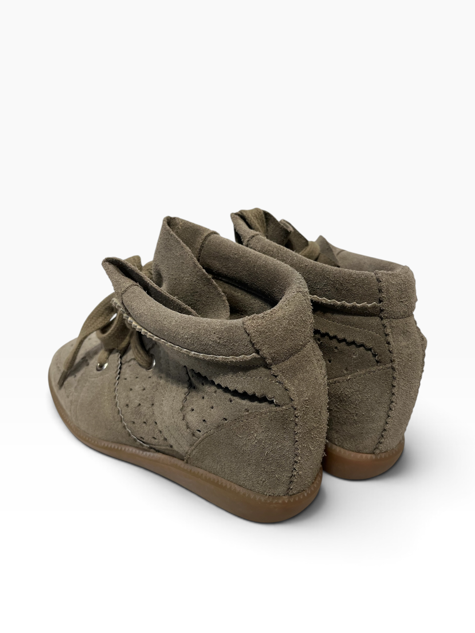 ISABEL MARANT ETOILE/Hi-Sneakers/EU 38/KHK/Bobby sneakers view 2