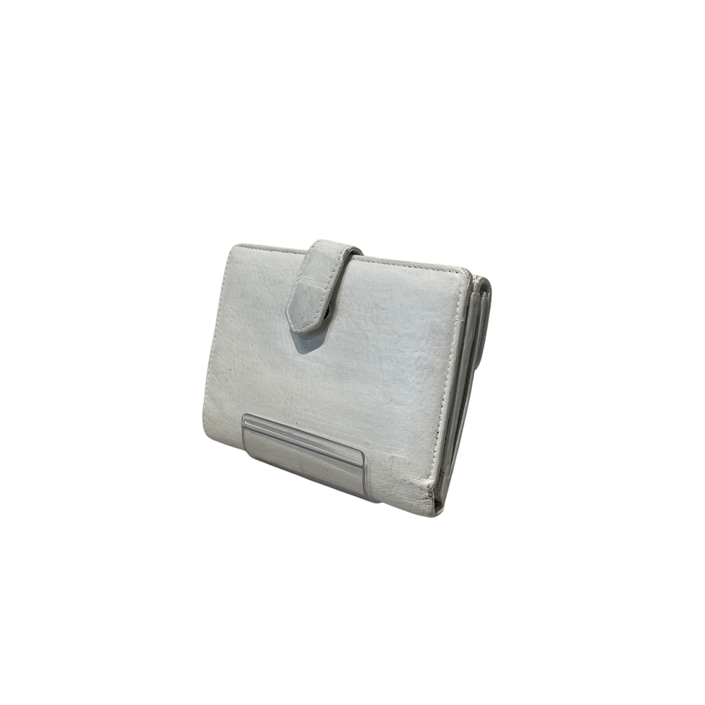 Christian Dior/Wallet/Leather/WHT/L's/CANNAGE FRENCH WALLET view 4