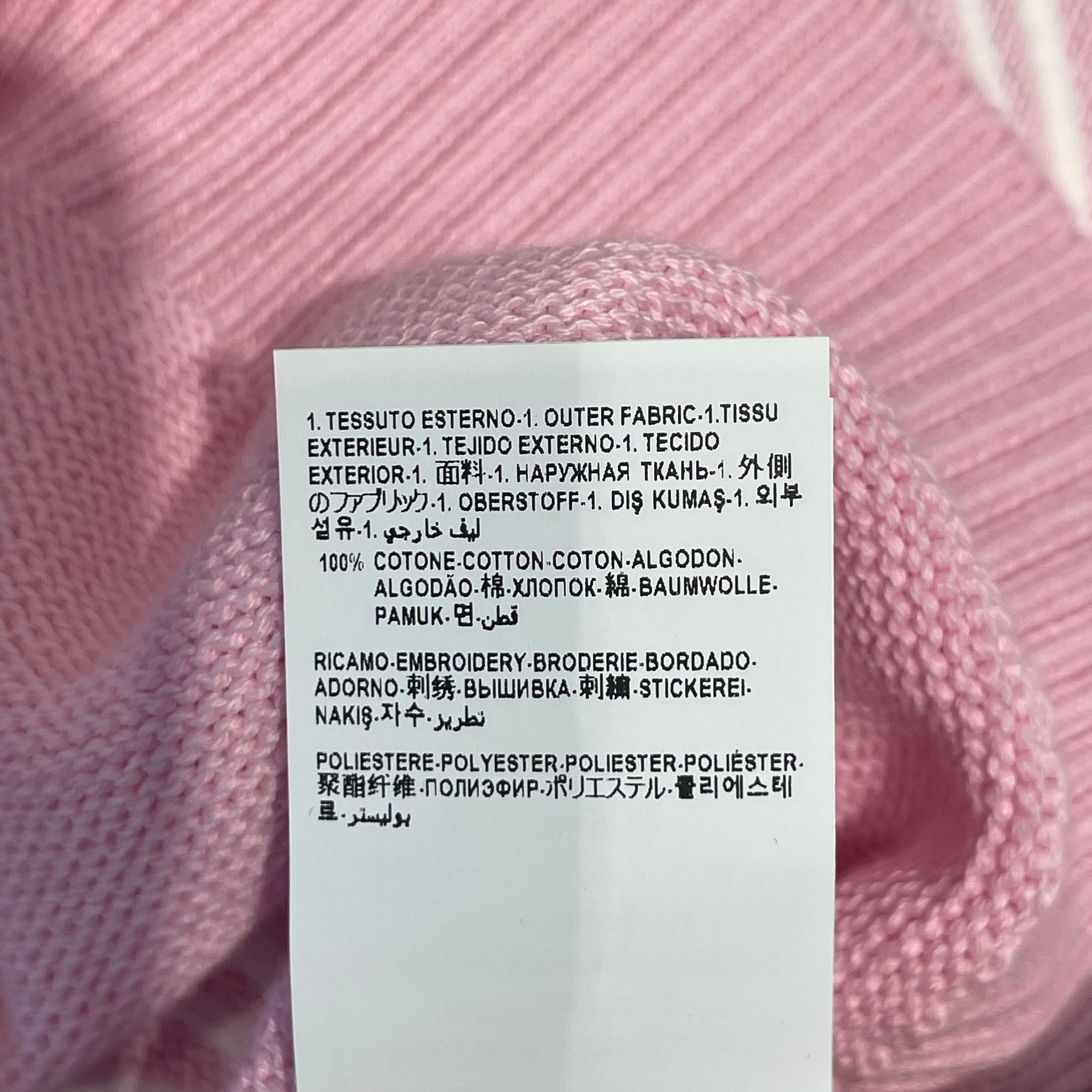 VERSACE/Heavy Sweater/46/Cotton/PNK/ view 4
