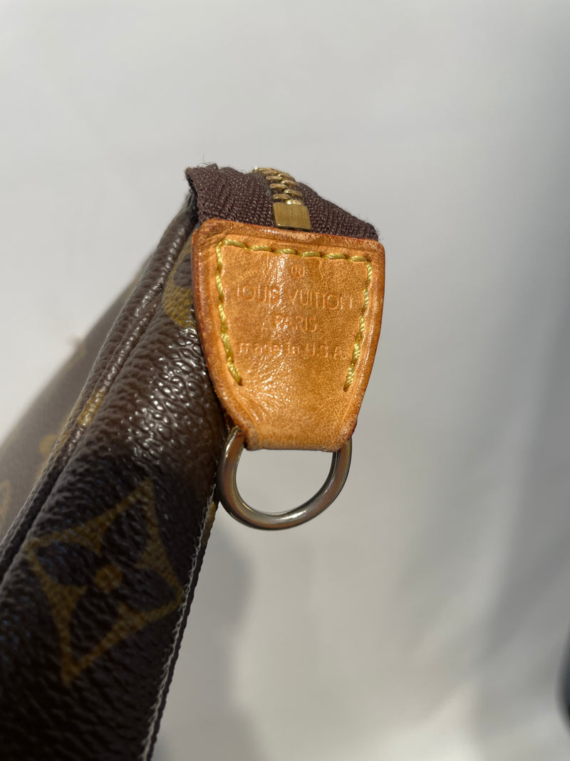 LOUIS VUITTON/Bag/OS/Monogram/Leather/BRW/Pochette Accessories