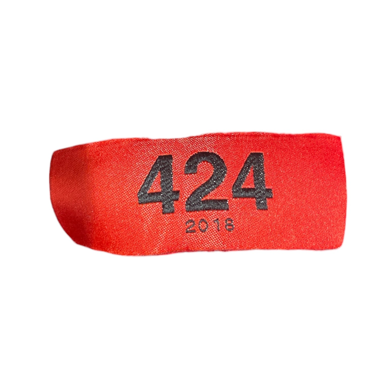 424(FourTwoFour)/Hoodie/L/Cotton/RED/424 TODAY NEWS HOODIE view 3