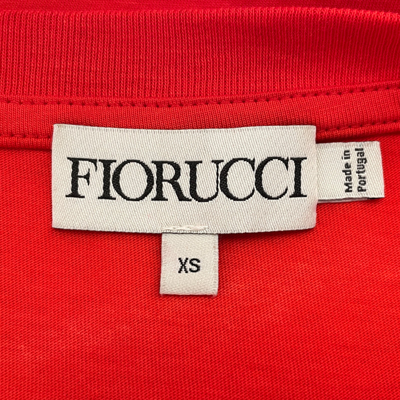 FIORUCCI/T-Shirt/XS/Cotton/RED/Cash & Carry