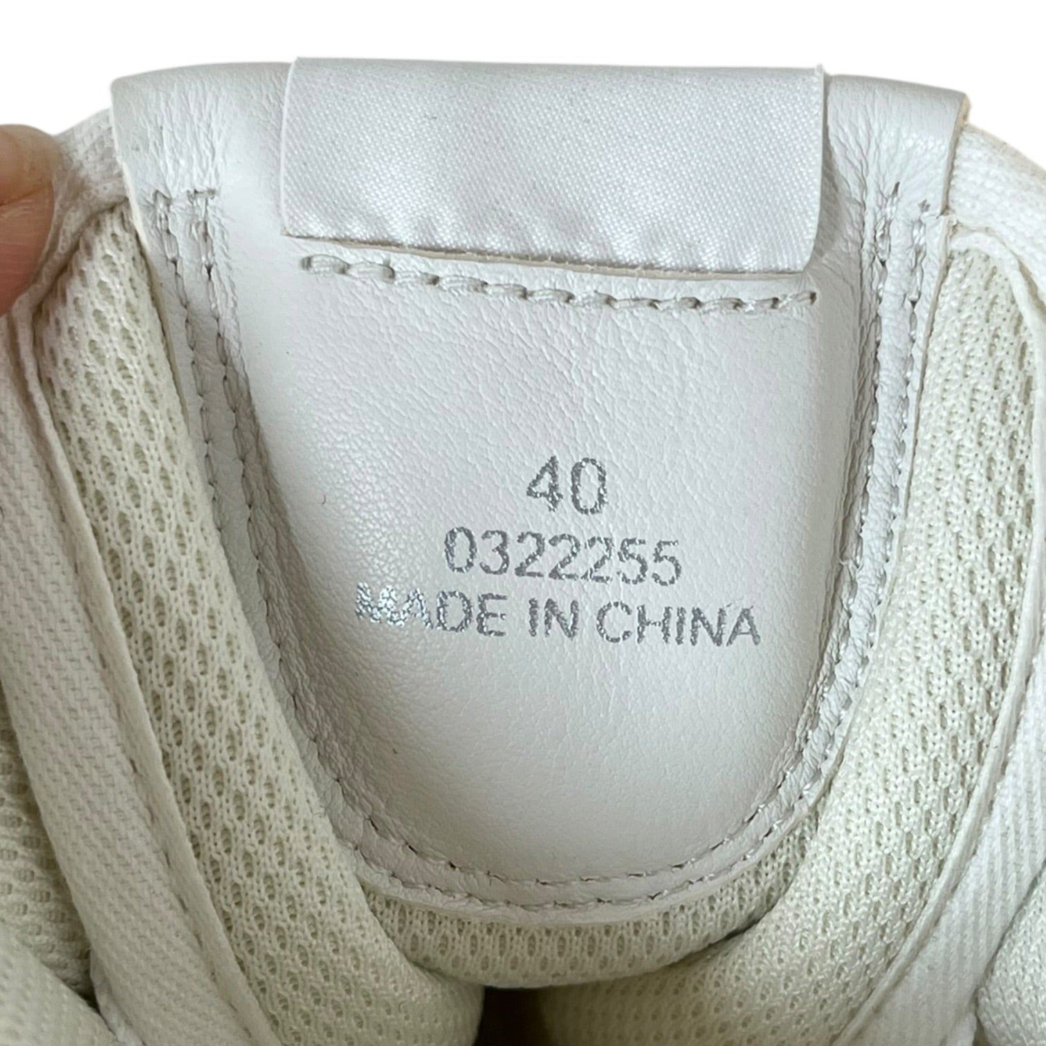 Chloe/Hi-Sneakers/US 6/Cotton/WHT/BOXING SHOES view 4