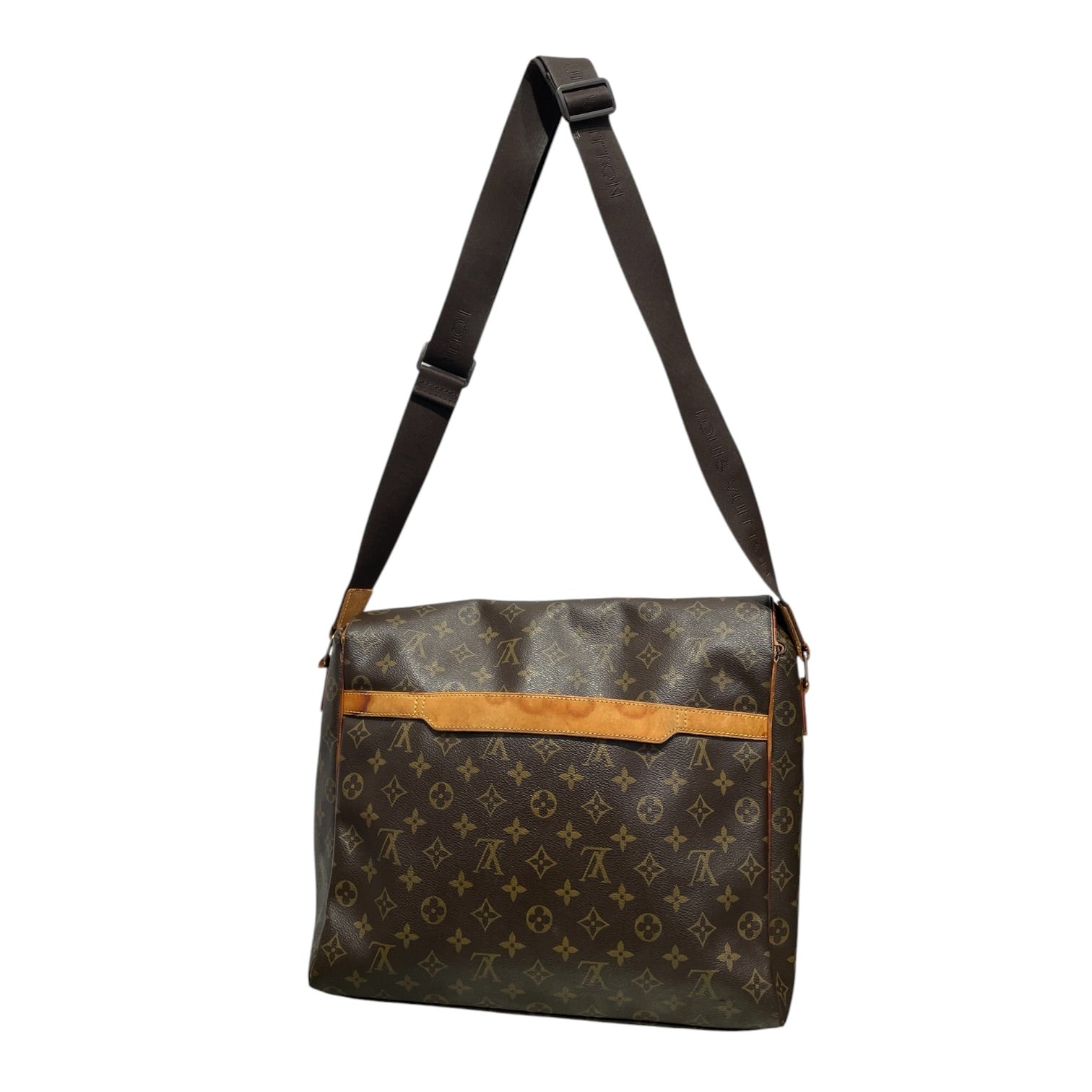 LOUIS VUITTON/Cross Body Bag/Monogram/Leather/BRW/Abbesses Monogram Messenger view 2