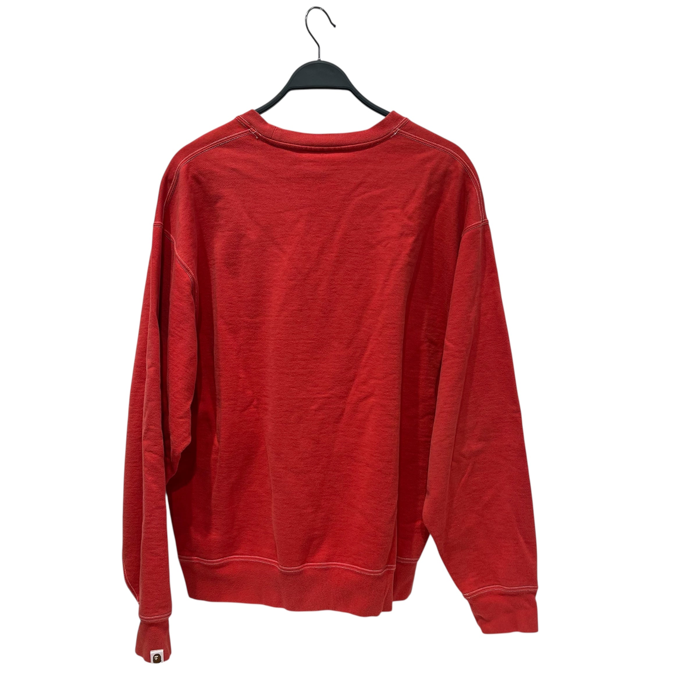 A Bathing Ape/Sweatshirt/S/Cotton/RED/ view 2
