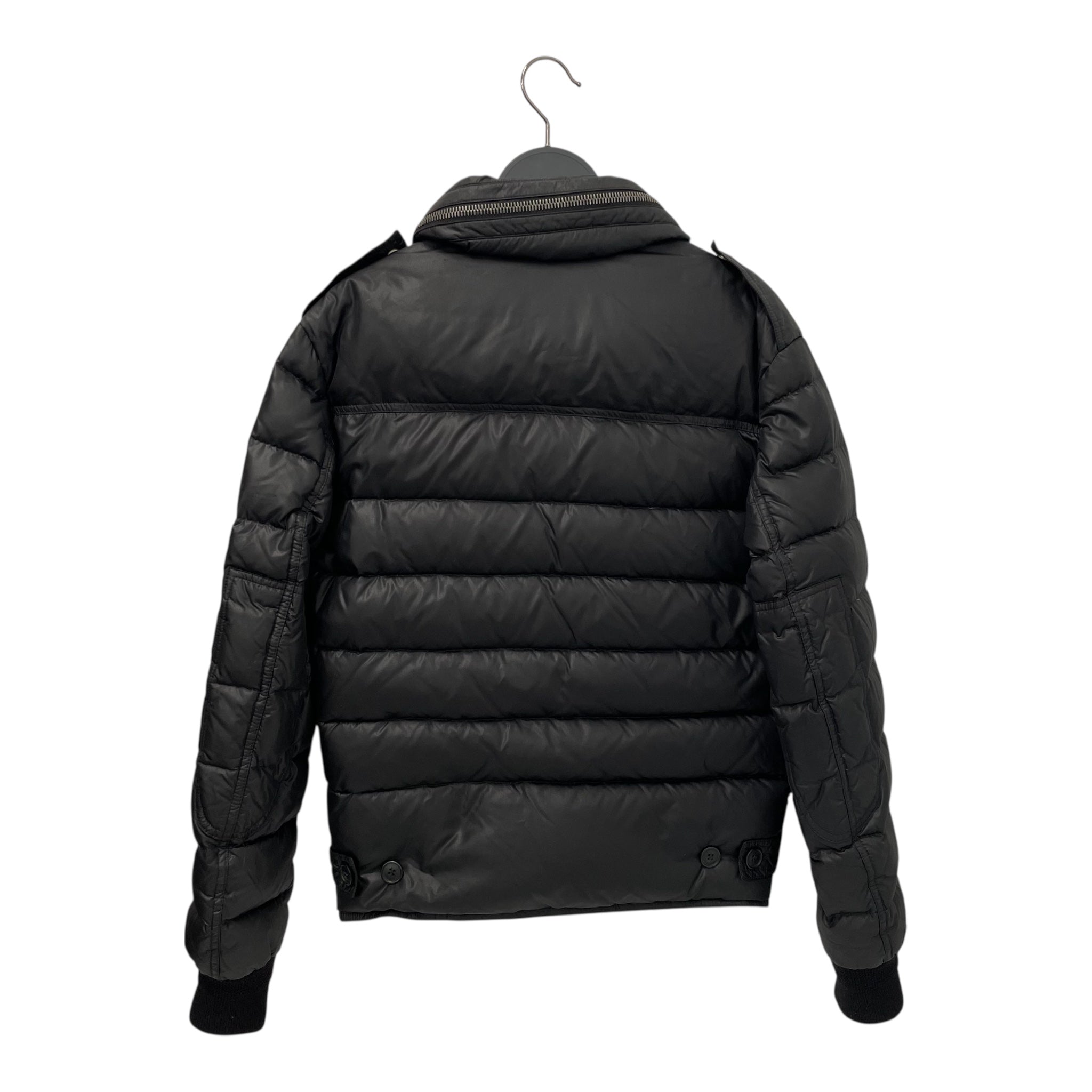 SAINT LAURENT/Puffer Jkt/S/Nylon/BLK/ view 2