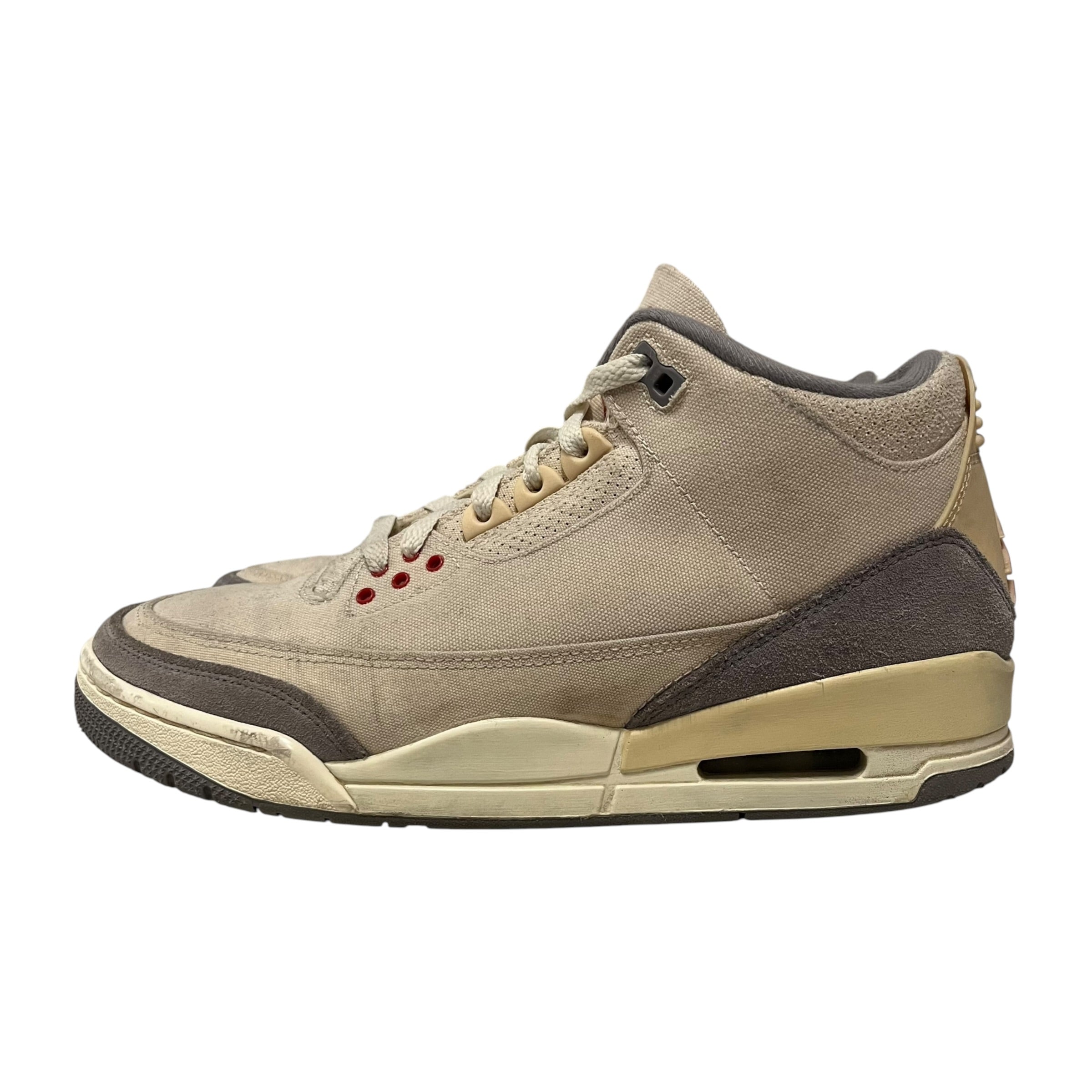 JORDAN BRAND/Low-Sneakers/US 9/CRM/3 muslin view 3