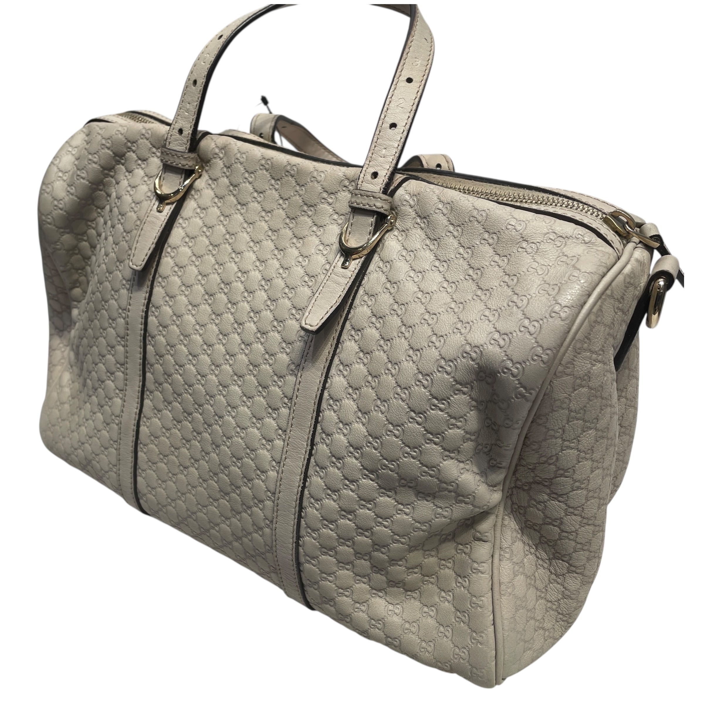 GUCCI/Bag/Monogram/Leather/CRM/Micro Guccissama view 6