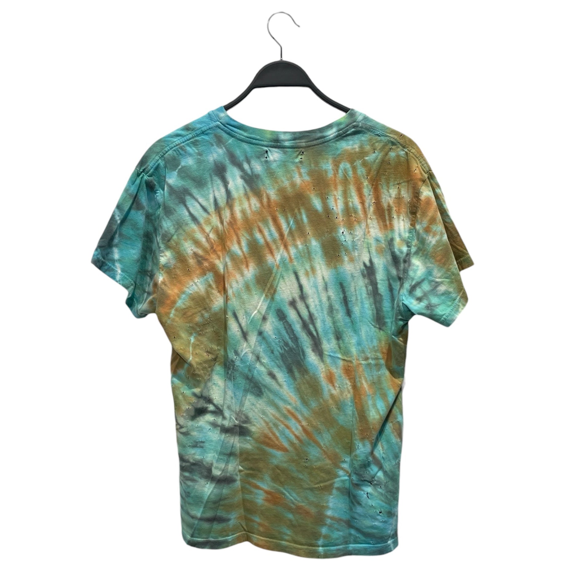 AMIRI/T-Shirt/S/Cotton/MLT/All Over Print/TIE DYE DISTRESSED TEE view 2