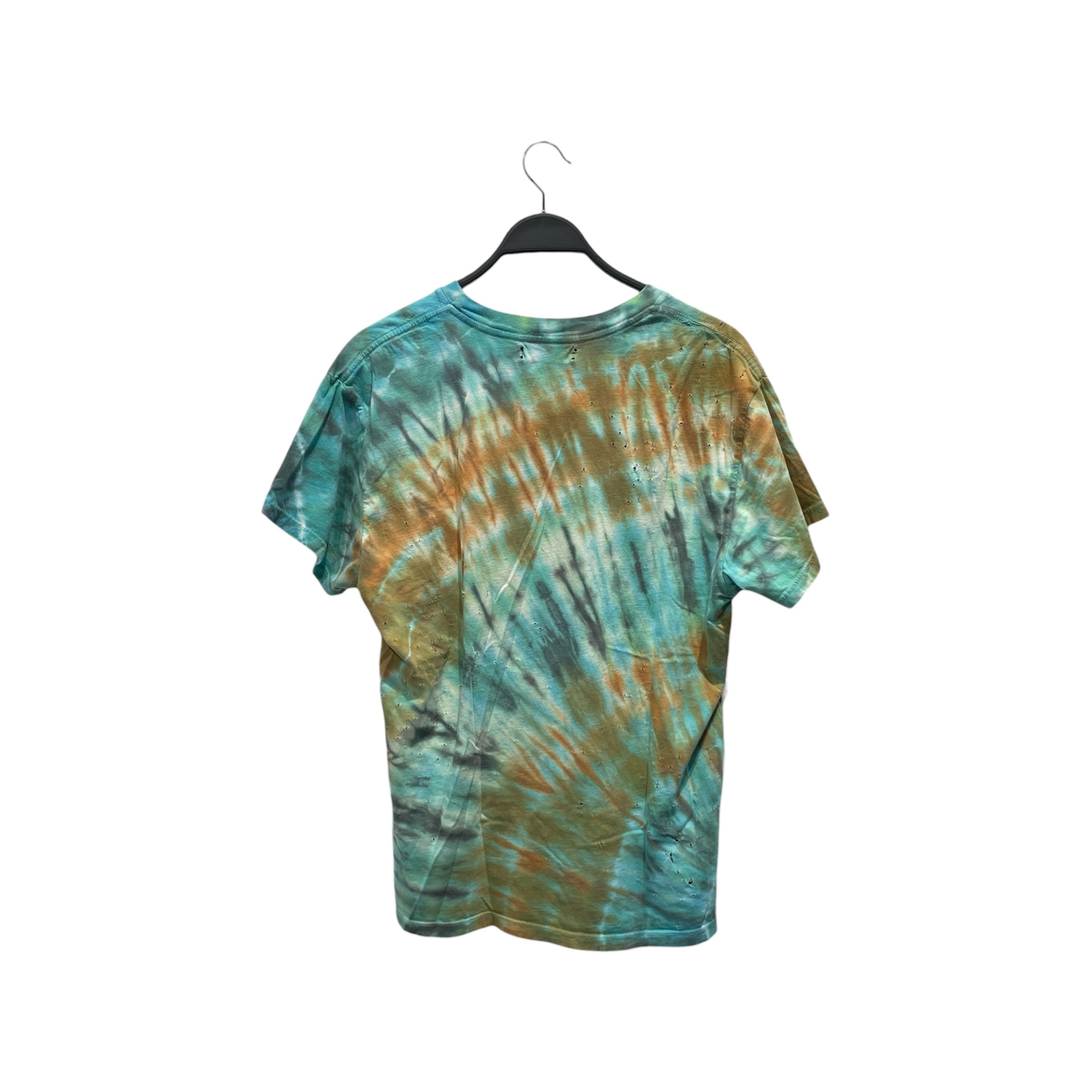 AMIRI/T-Shirt/S/Cotton/MLT/All Over Print/TIE DYE DISTRESSED TEE view 2