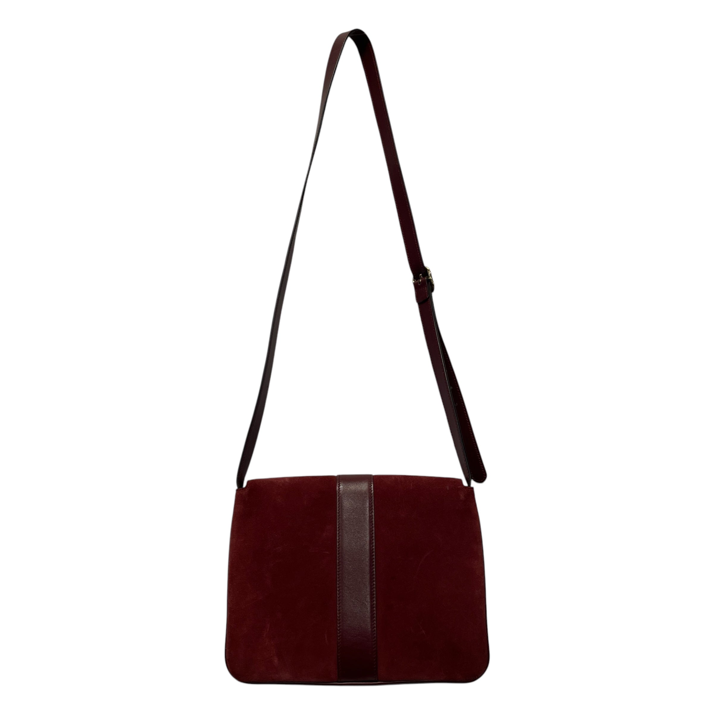 GUCCI/Cross Body Bag/Suede/BRD/DOUBLE G ARLI view 2
