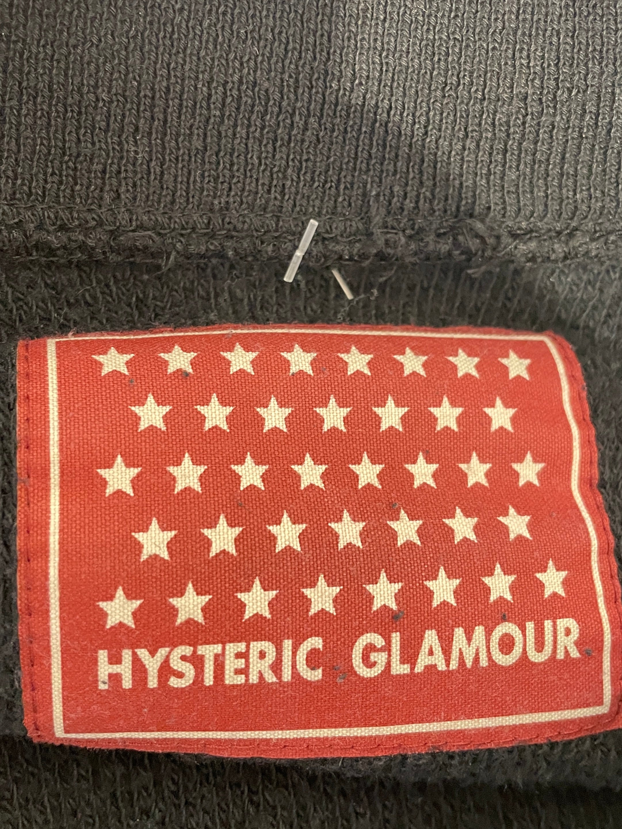 HYSTERIC GLAMOUR/Fleece Jkt/FREE/Cotton/BLK/ view 3