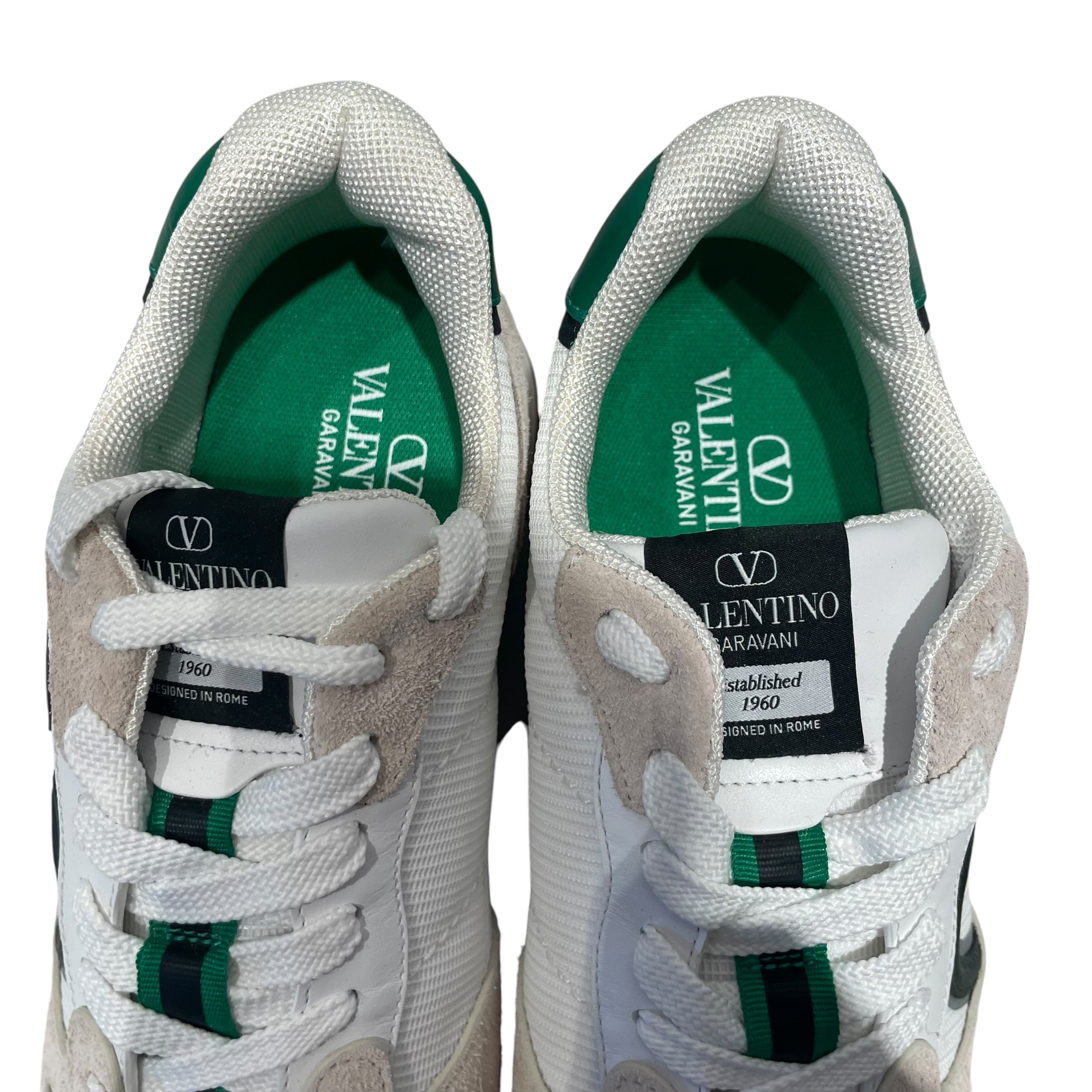 VALENTINO GARAVANI/Low-Sneakers/EU 41.5/Suede/CRM/vlogo view 4