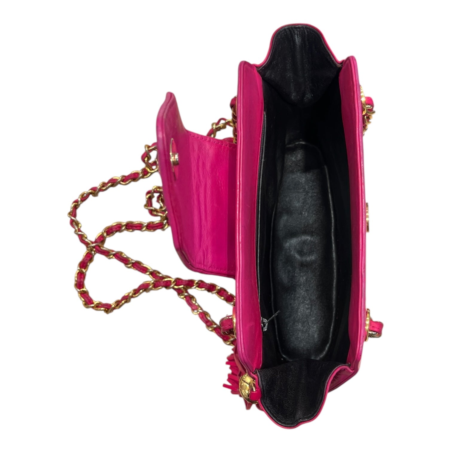 CHANEL/Bag/Leather/PNK/TASSLE KEYCHAIN view 5